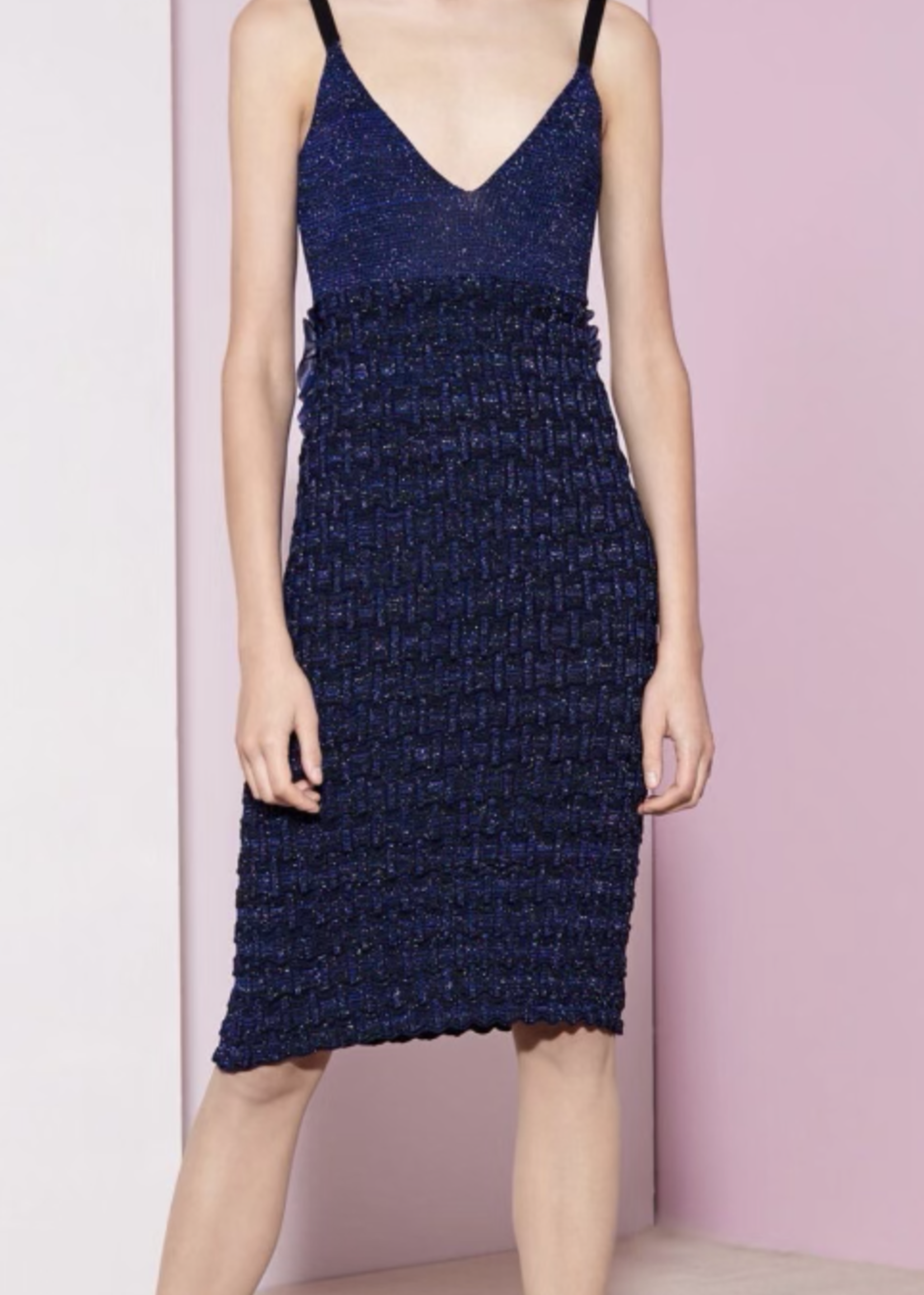 SOLD - Kenzo Midnight Blue Dress