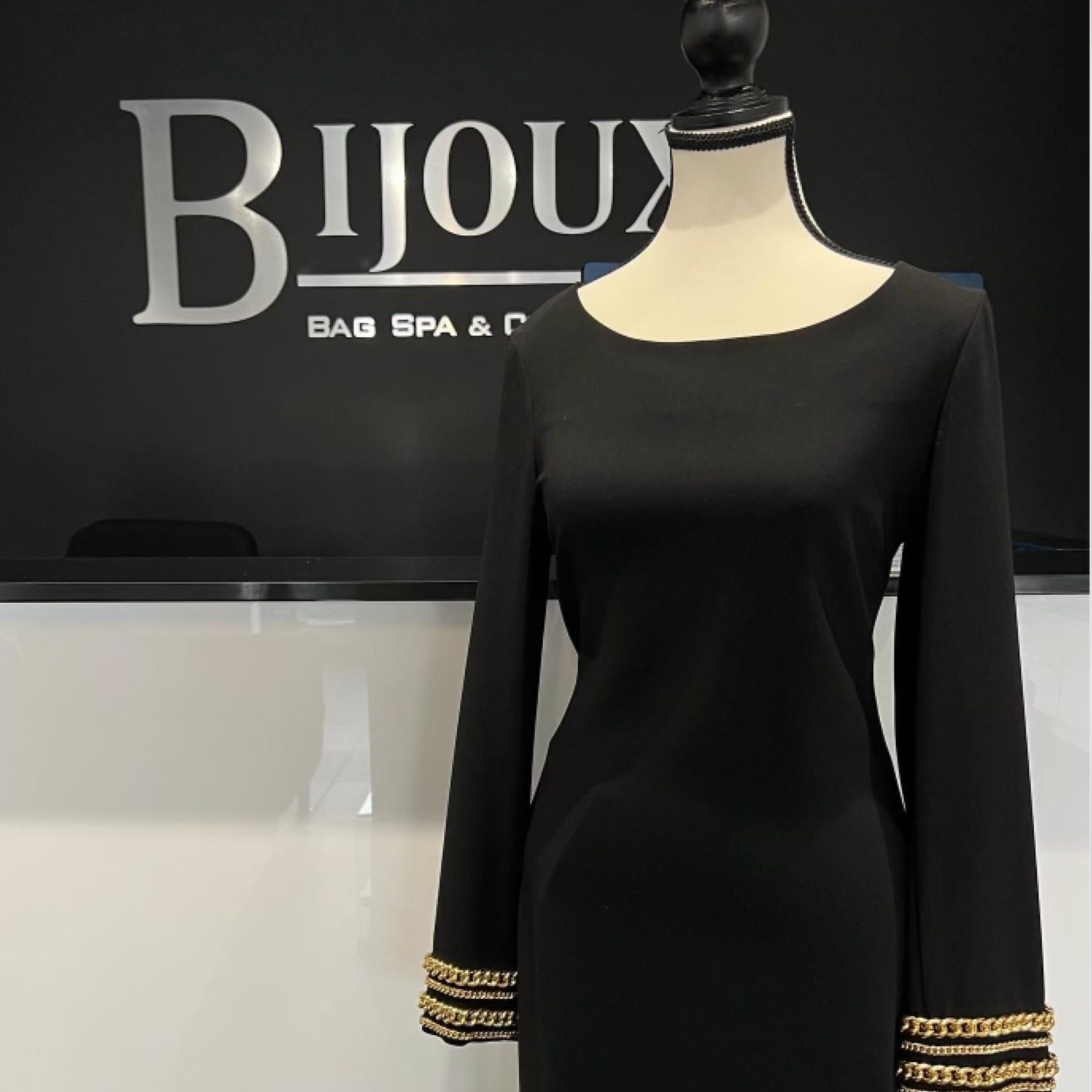 Moschino Chain Cuff Dress- 44