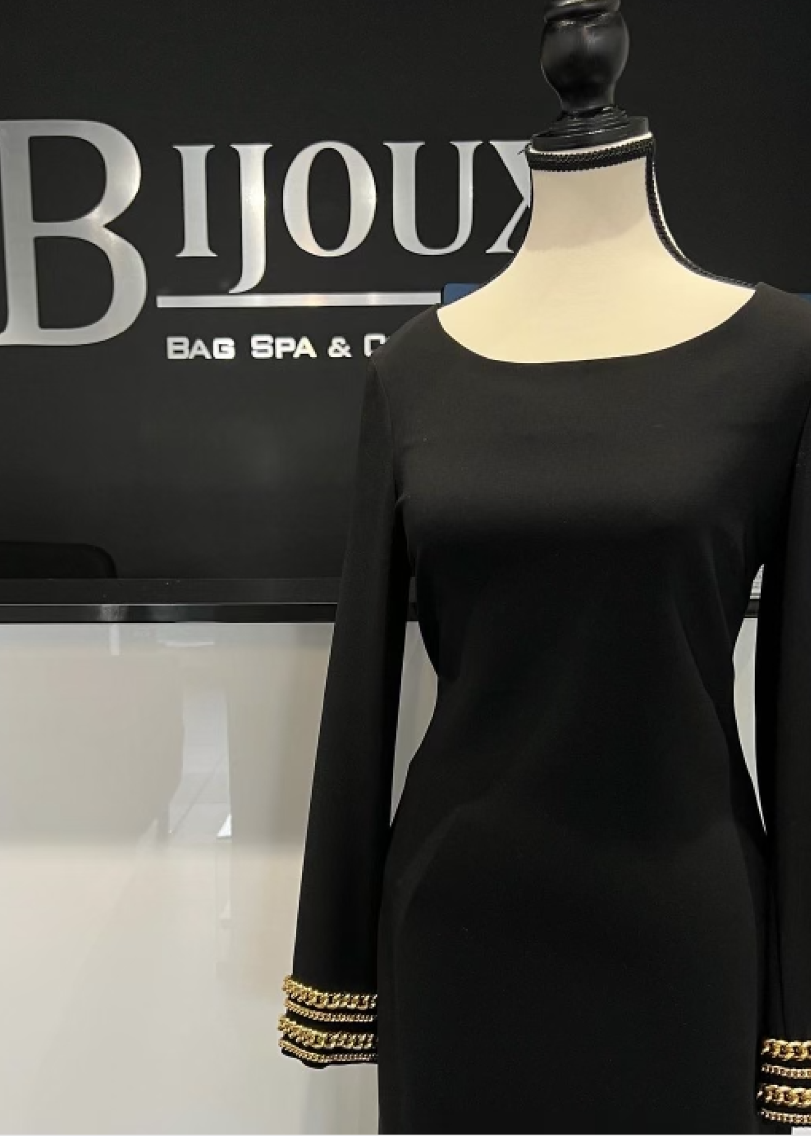 Moschino Chain Cuff Dress- 44