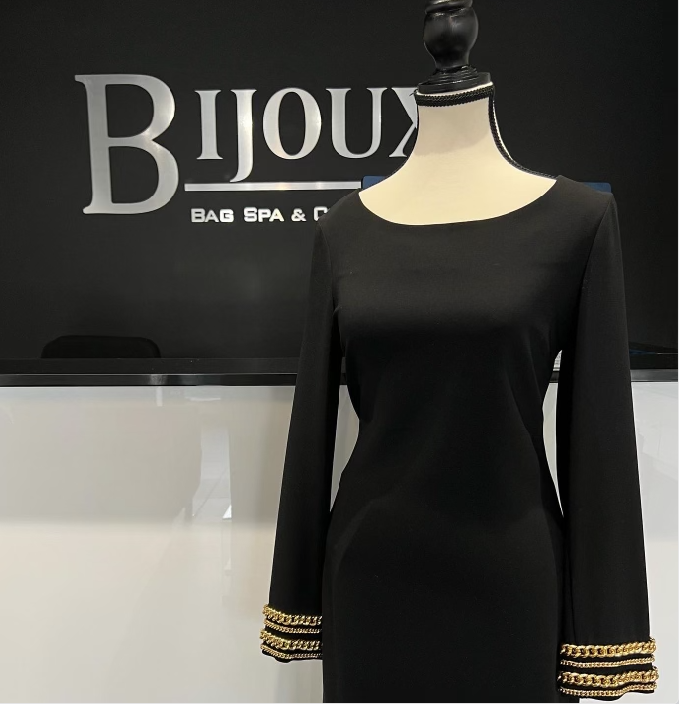 Moschino chain dress online