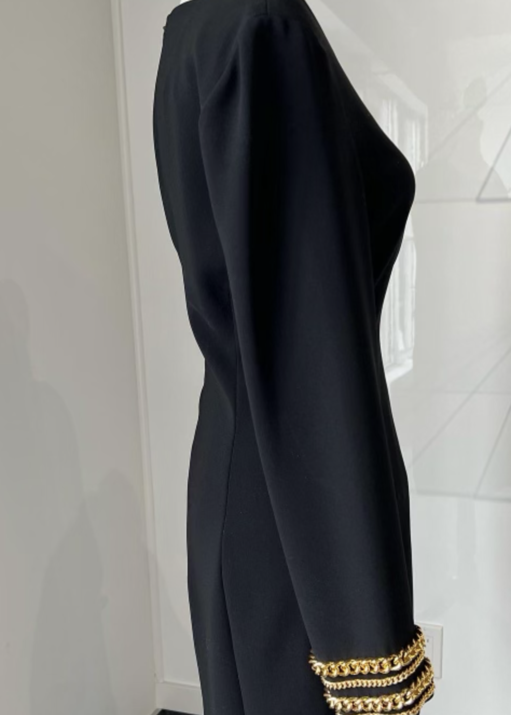 Moschino Chain Cuff Dress- 44