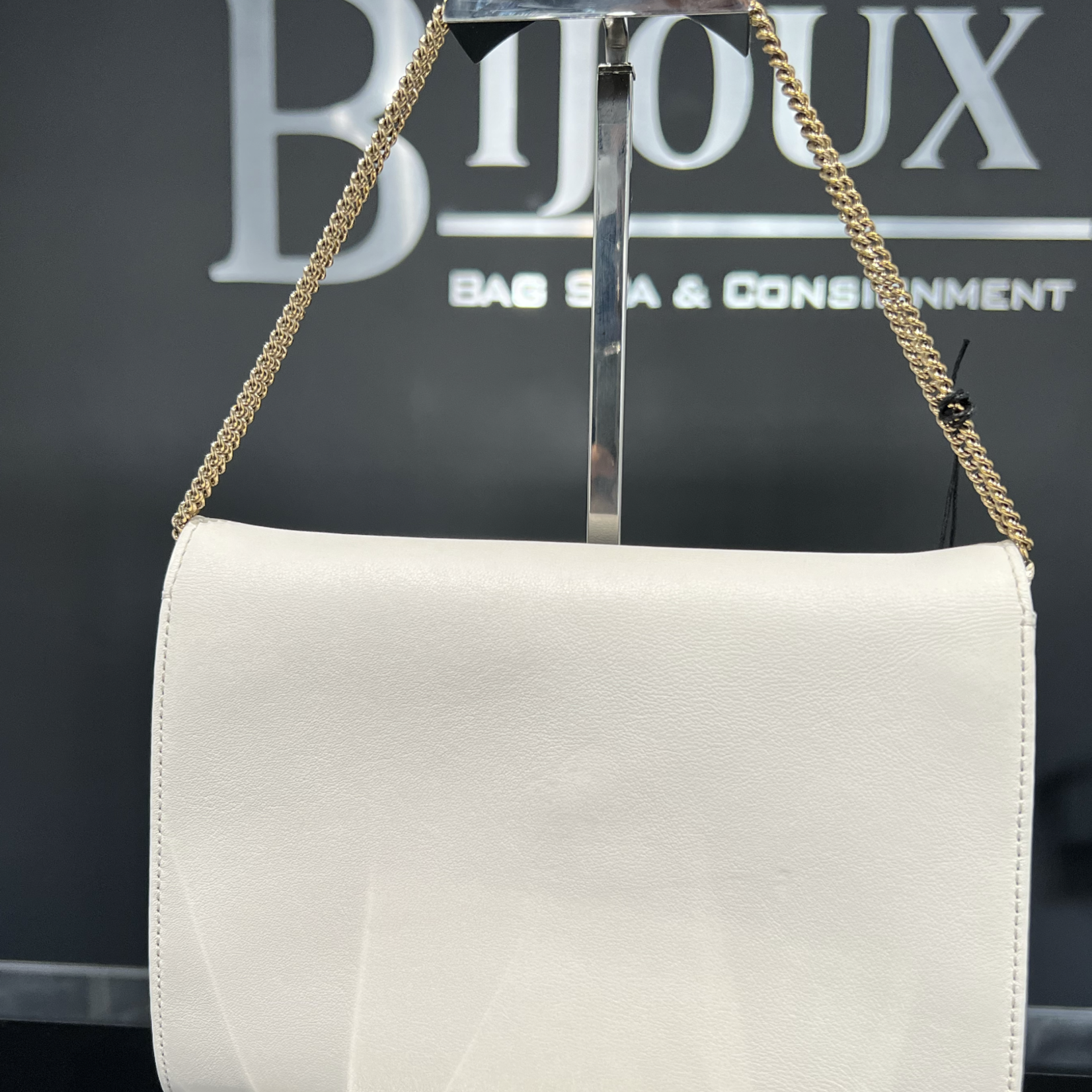 Versace SOLD - Versace White Palazzo Sultan Bag