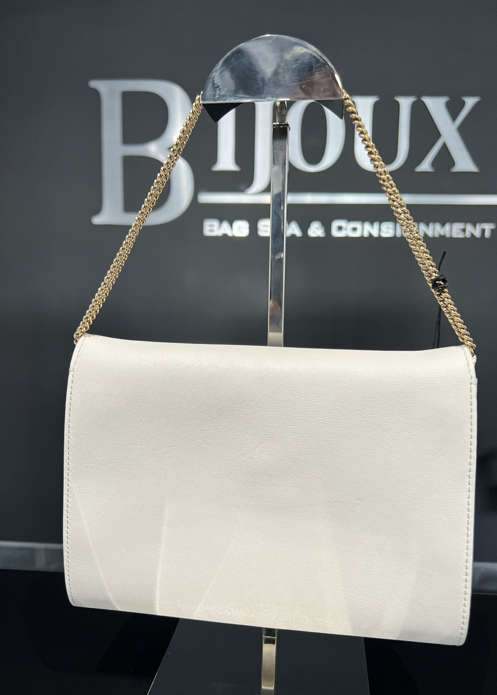 Versace SOLD - Versace White Palazzo Sultan Bag