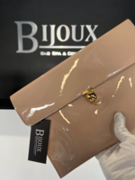 Alexander McQueen SOLD - Alexander McQueen Skull Patent Clutch