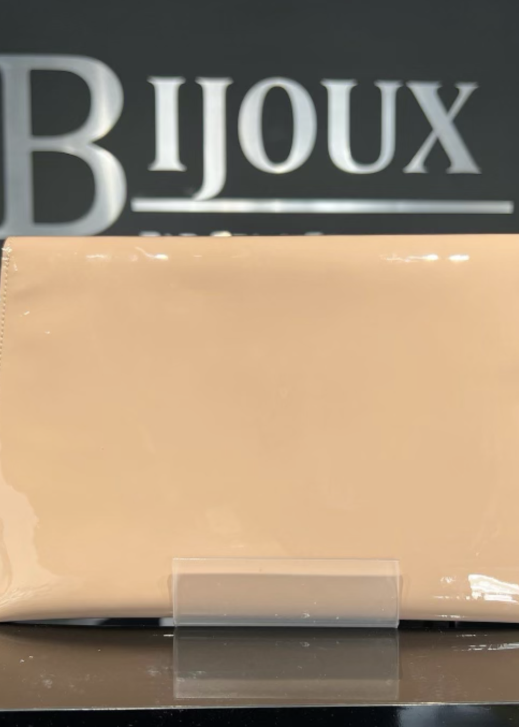 Alexander McQueen SOLD - Alexander McQueen Skull Patent Clutch