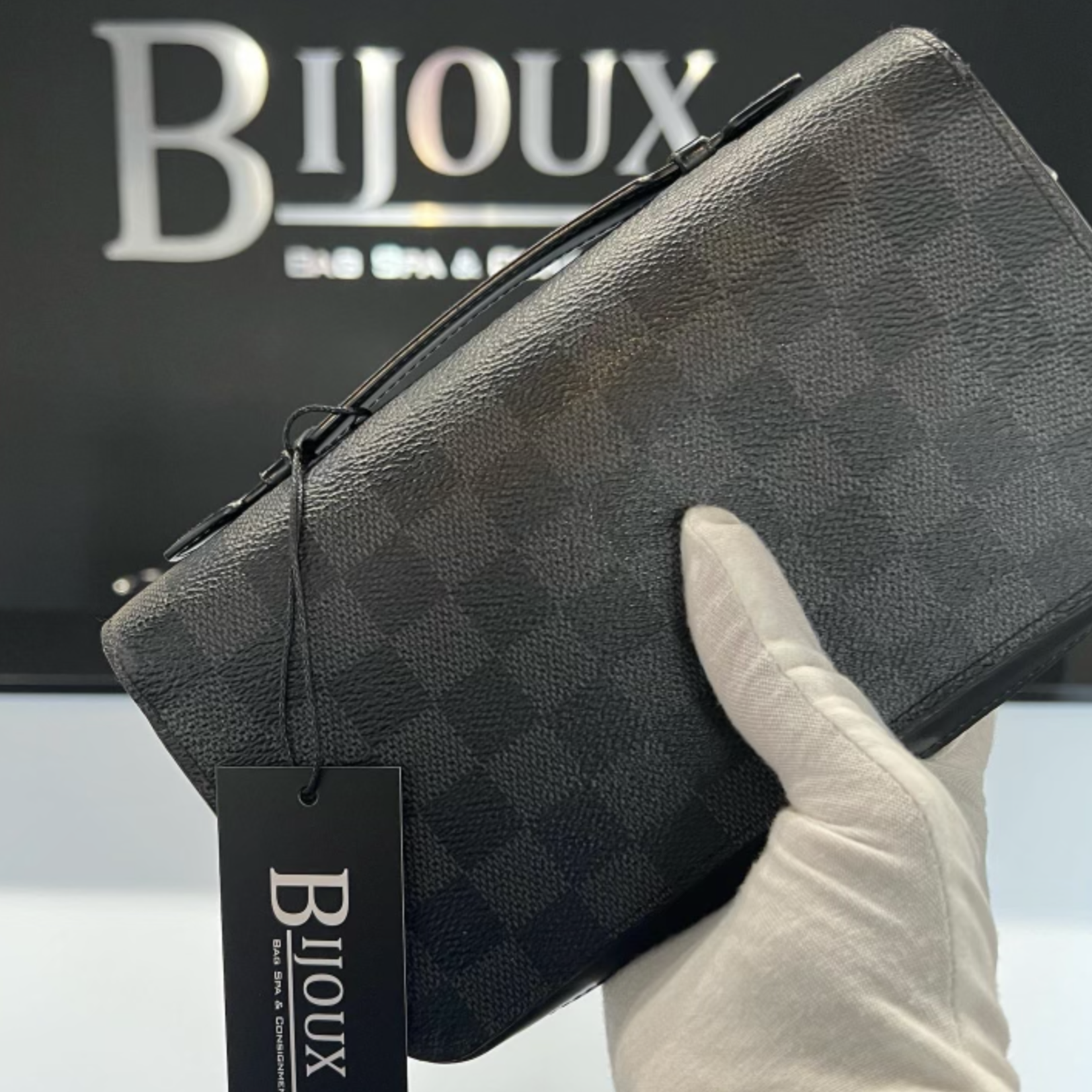 Ví dài Louis Vuitton Zippy XL Wallet Monogram hoa màu đen  TUNG LUXURY