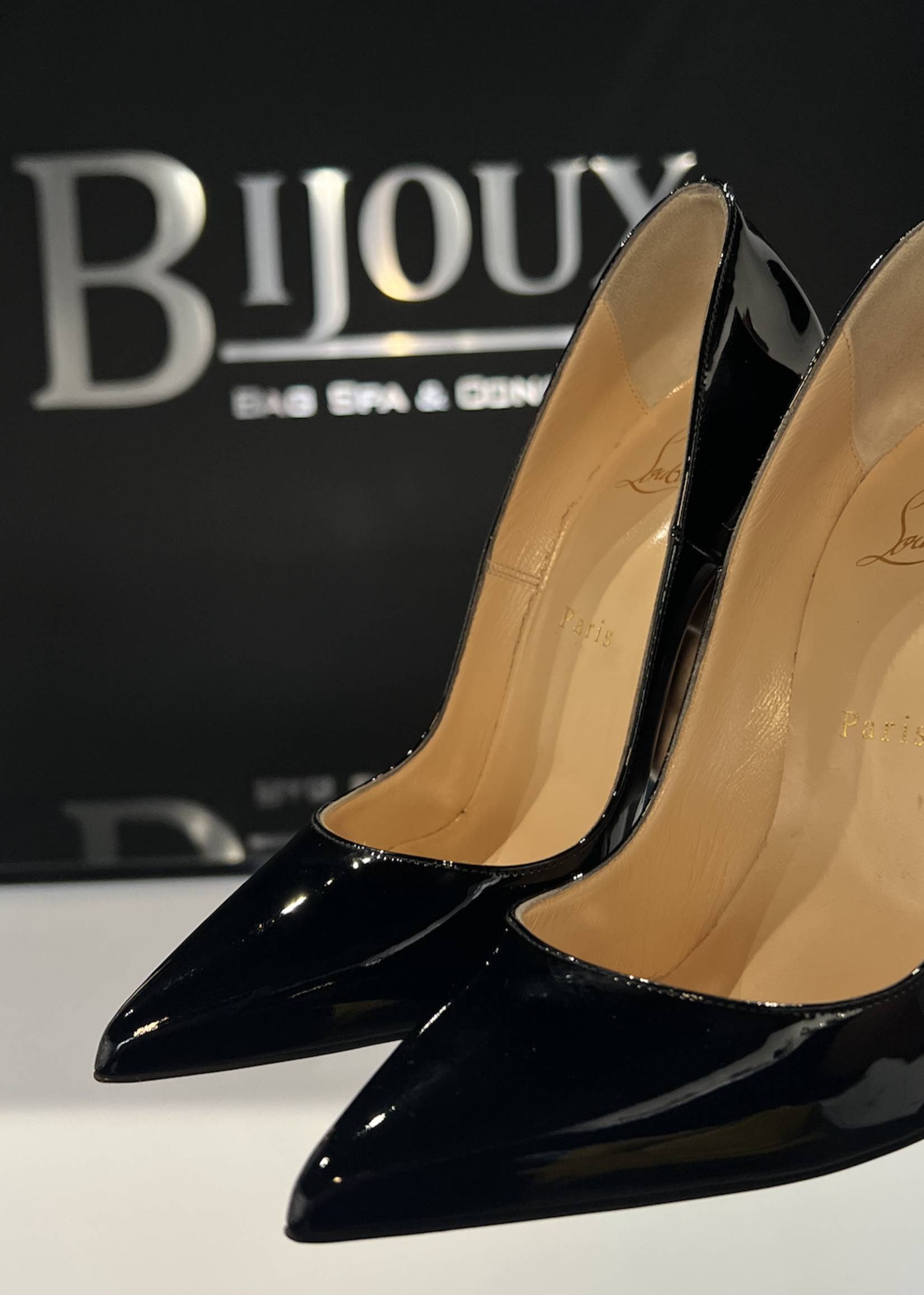 Christian Louboutin SOLD - Christian Louboutin 120 So Kate Patent - Size 38