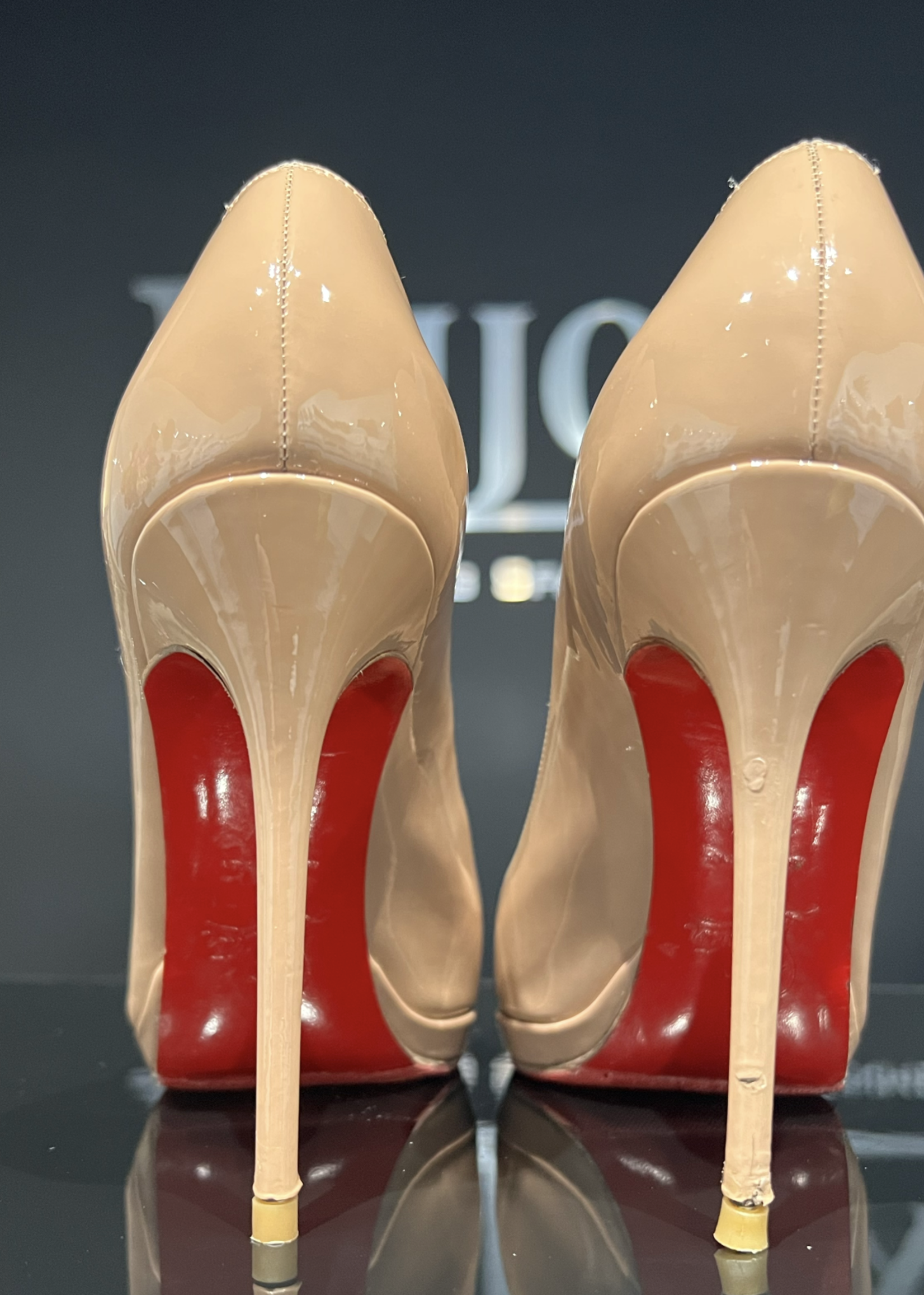 Christian Louboutin SOLD - Christian Louboutin 120 Patent Filo 37.5