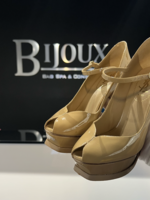 Saint Laurent SOLD - Saint Laurent Mary Jane Platform Heels- 37