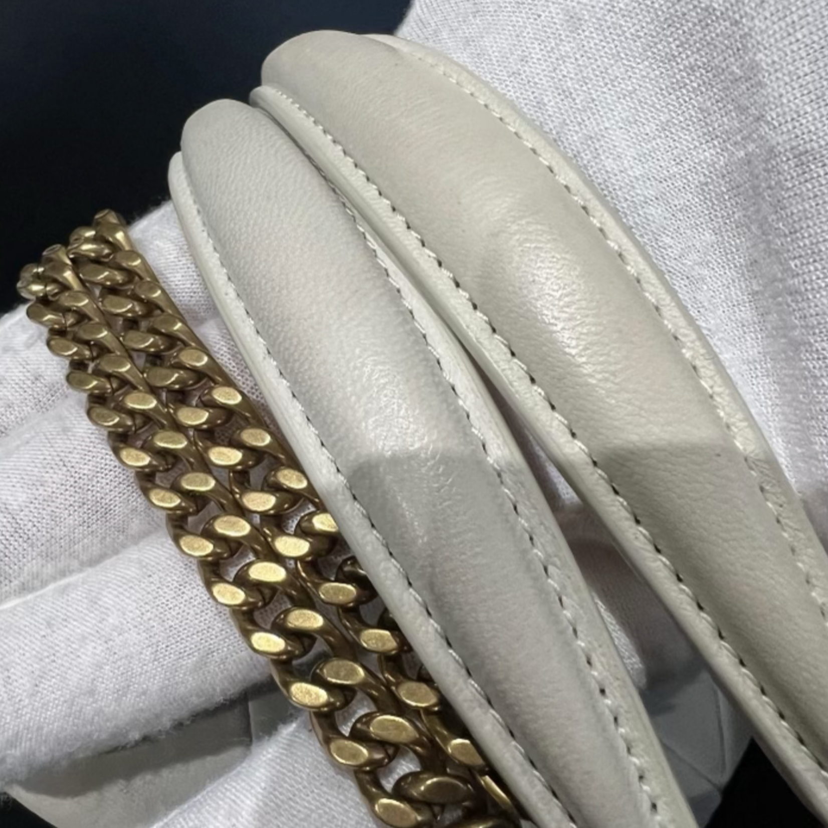 Saint Laurent SOLD - Saint Laurent White Jamie Medium