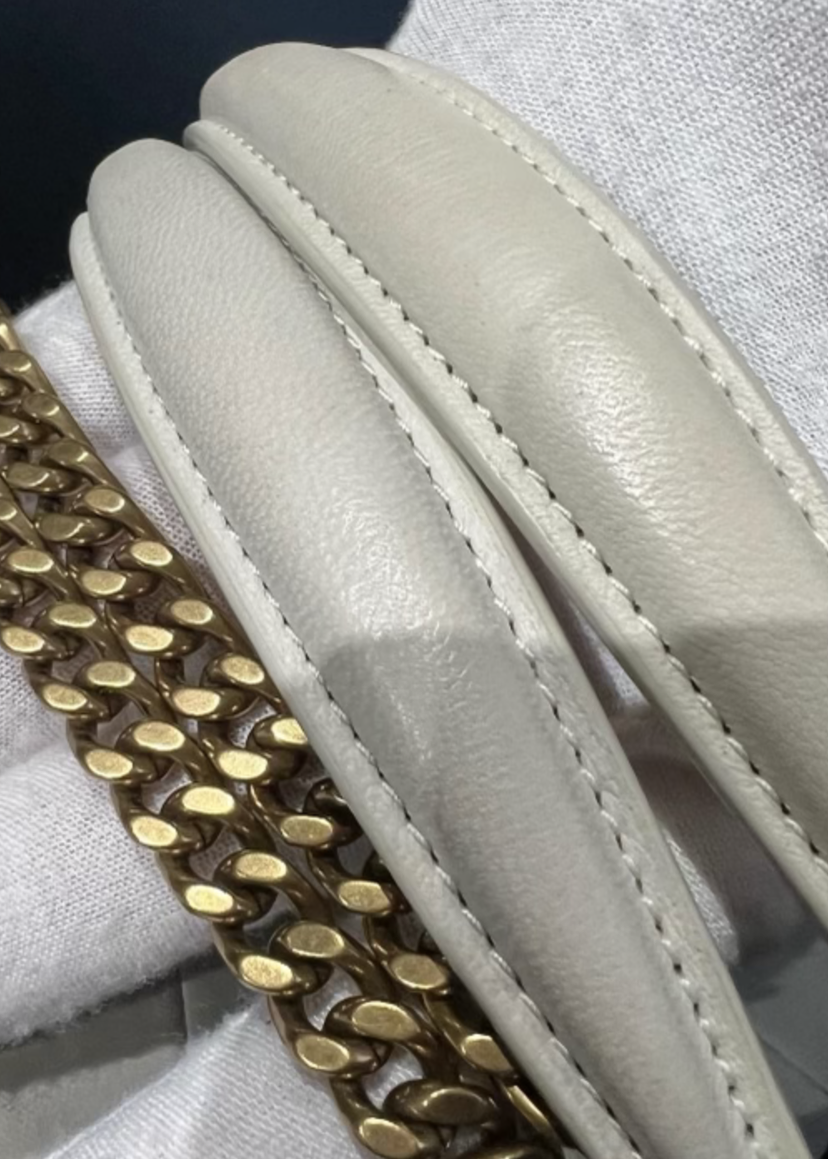 Saint Laurent SOLD - Saint Laurent White Jamie Medium