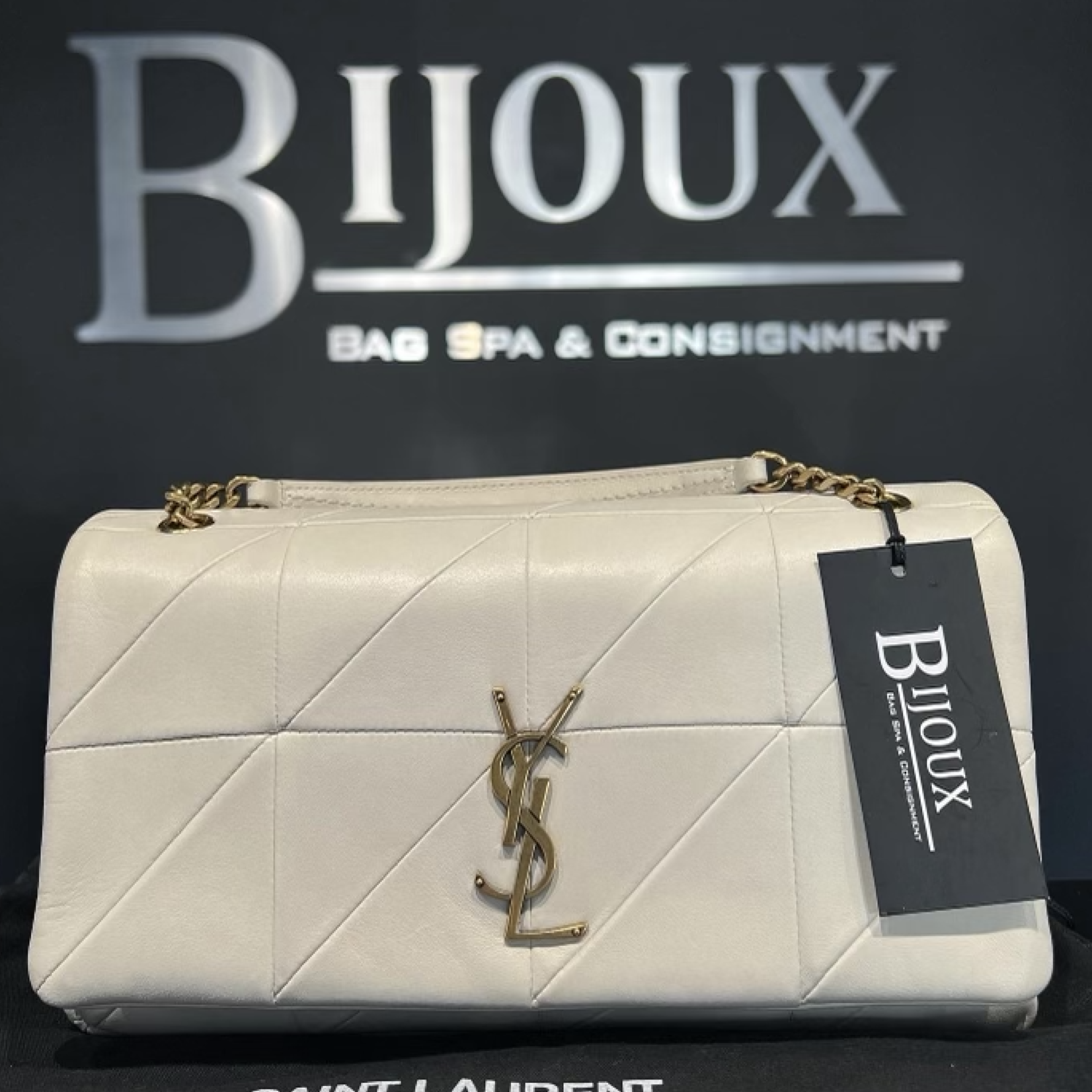 Saint Laurent SOLD - Saint Laurent White Jamie Medium