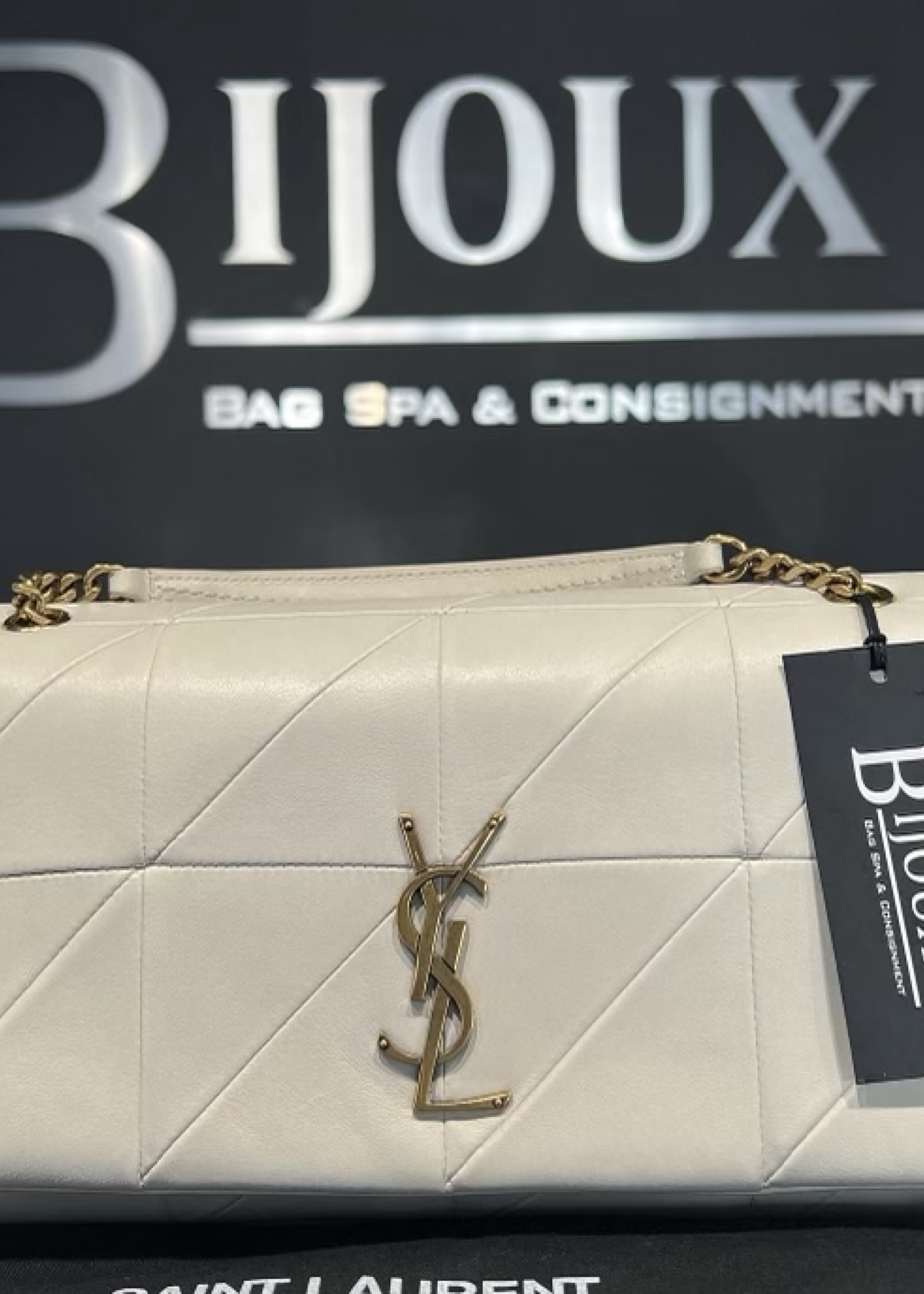 Saint Laurent SOLD - Saint Laurent White Jamie Medium