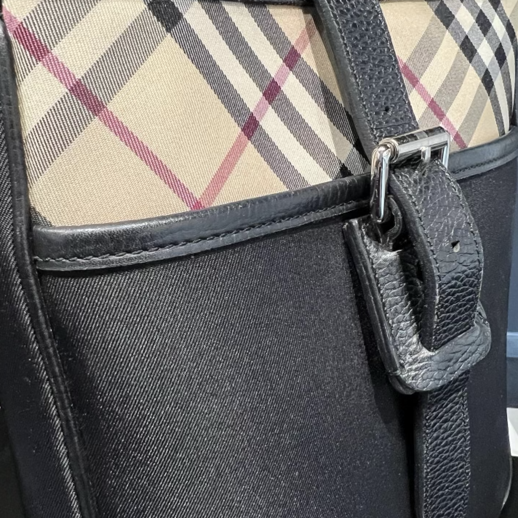 Burberry SOLD - Burberry Nova Check Crossbody Bag