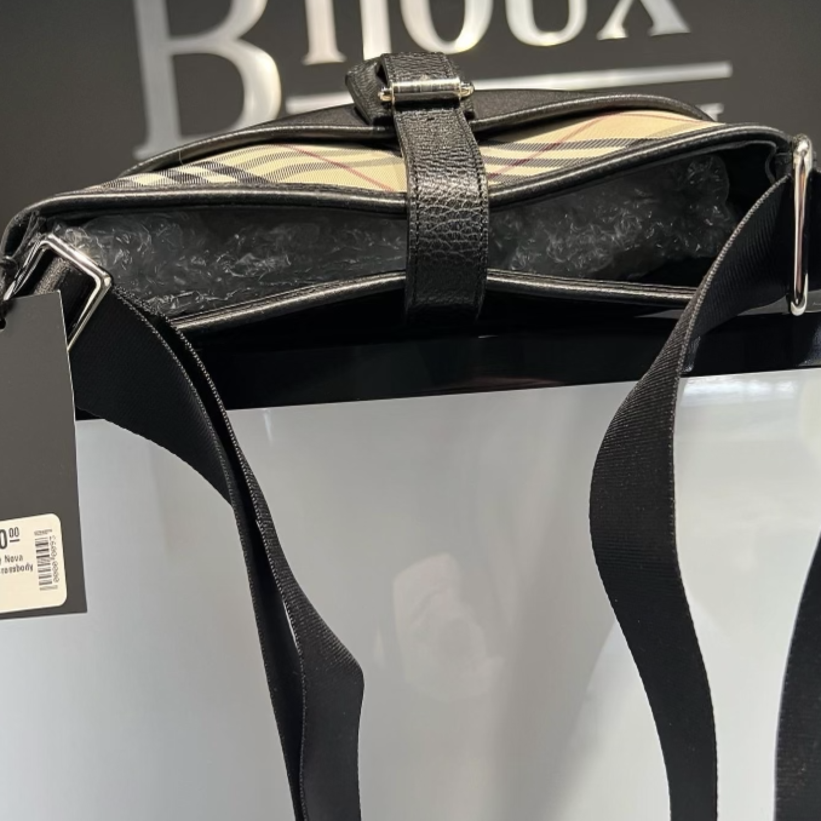 Burberry SOLD - Burberry Nova Check Crossbody Bag