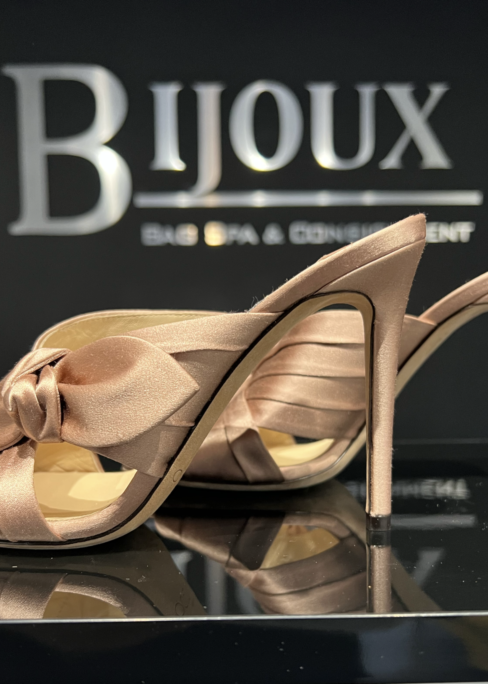 Jimmy Choo Jimmy Choo Keely Antique Rose 100mm- 38