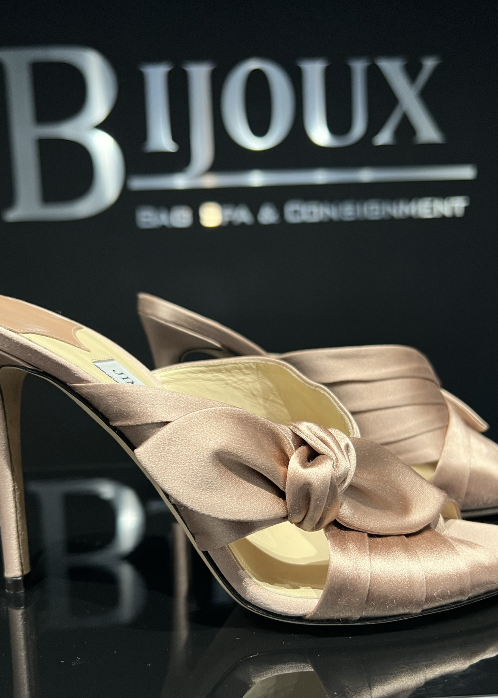 Jimmy Choo Jimmy Choo Keely Antique Rose 100mm- 38