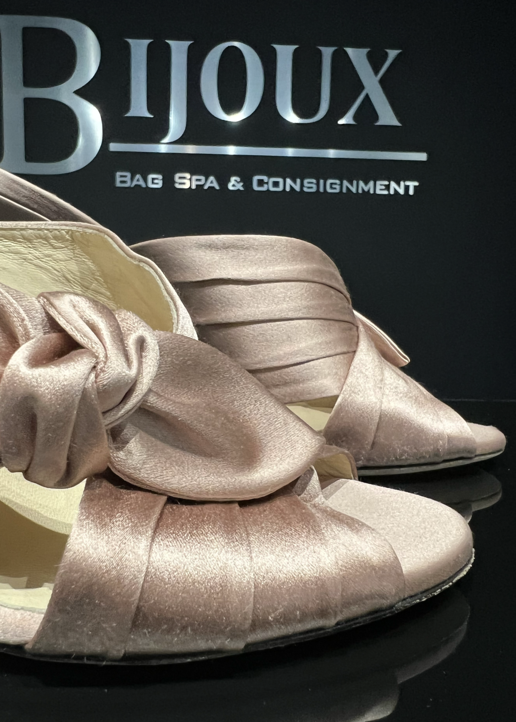 Jimmy Choo Jimmy Choo Keely Antique Rose 100mm- 38