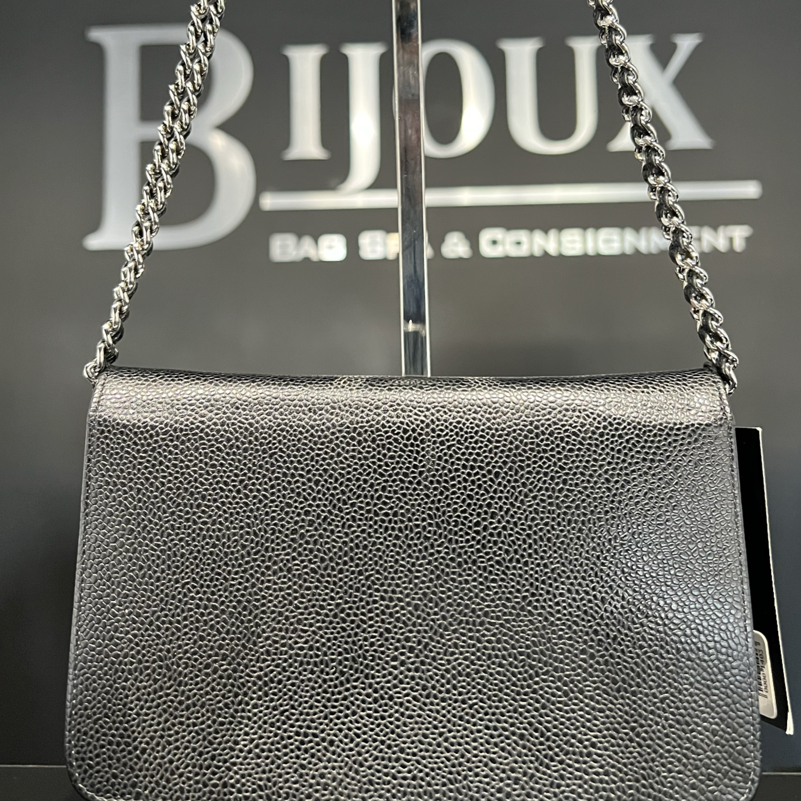 Chanel SOLD - Chanel WOC Caviar Black SHW