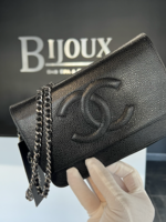 Chanel SOLD - Chanel WOC Caviar Black SHW