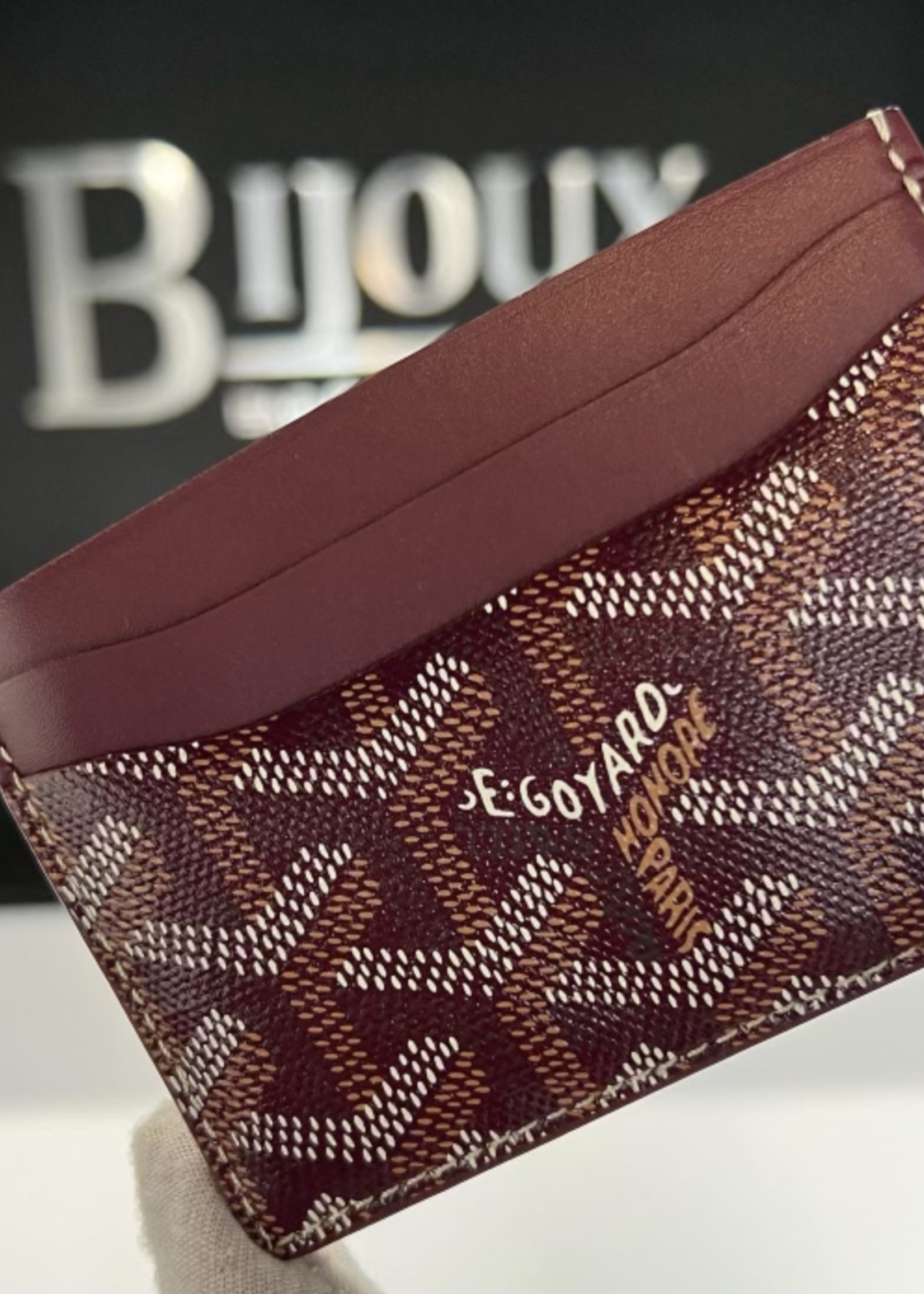 Goyard SOLD - Goyard Saint-Sulpice Card Wallet