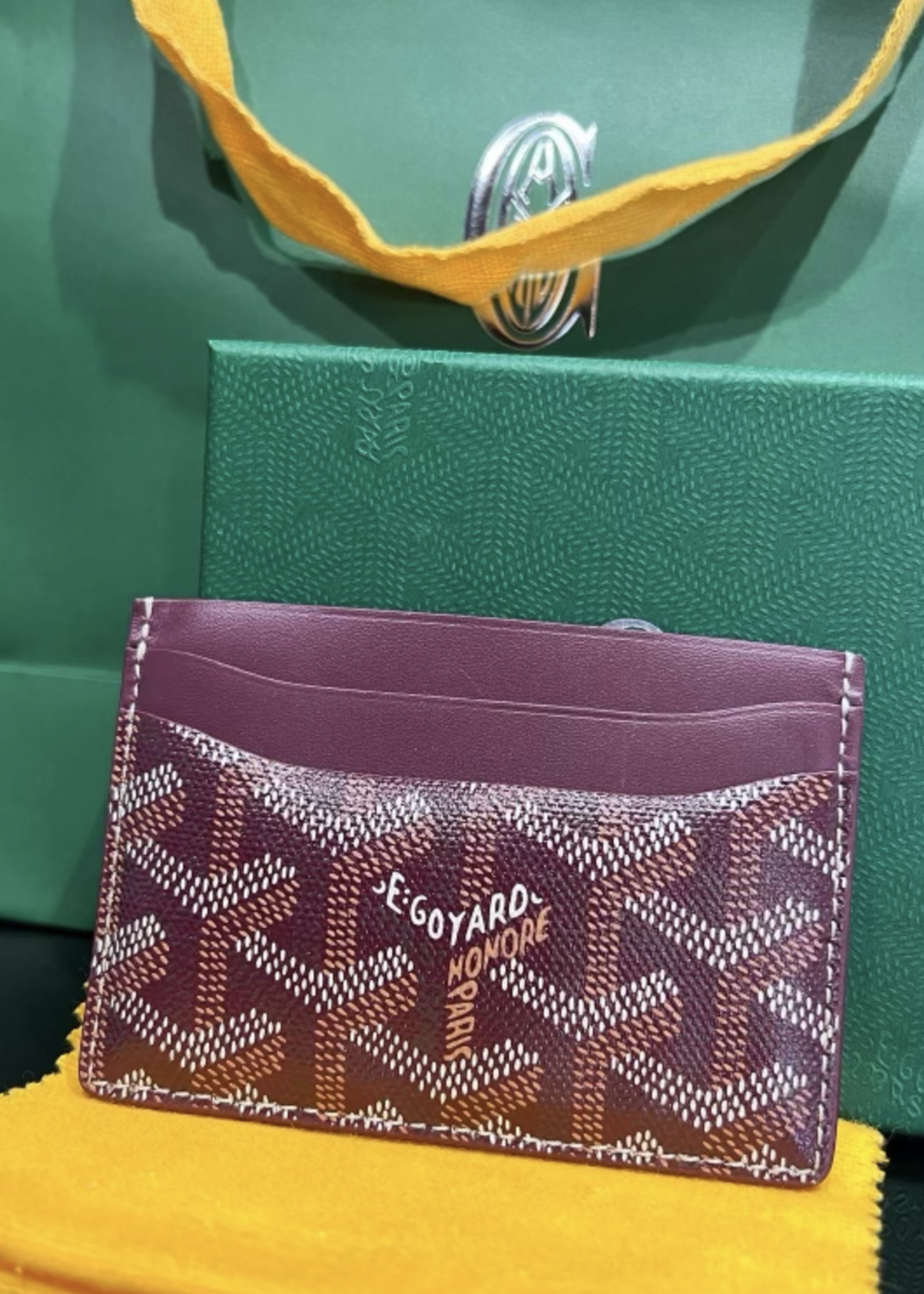 Goyard SOLD - Goyard Saint-Sulpice Card Wallet