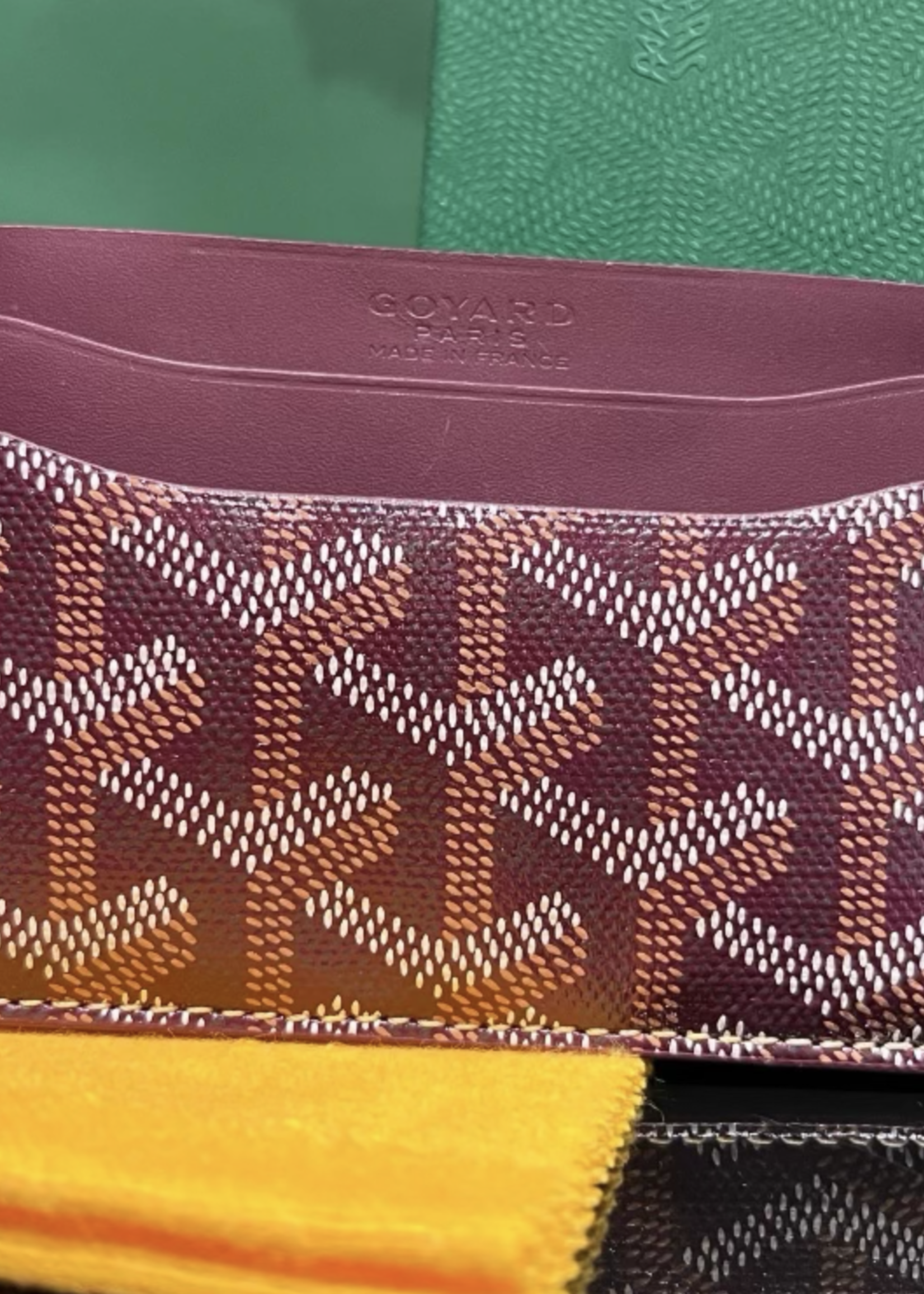 Goyard SOLD - Goyard Saint-Sulpice Card Wallet