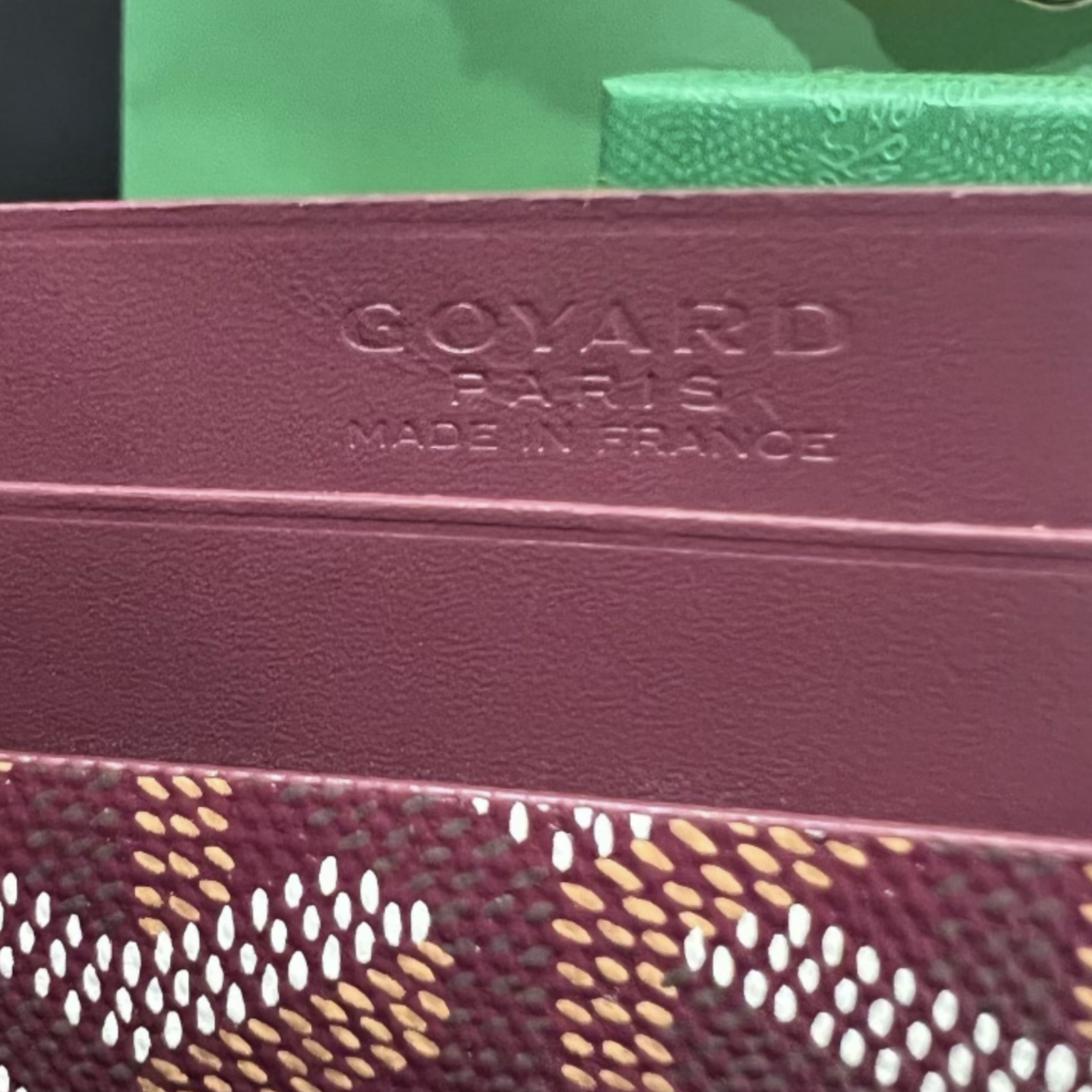 Goyard SOLD - Goyard Saint-Sulpice Card Wallet