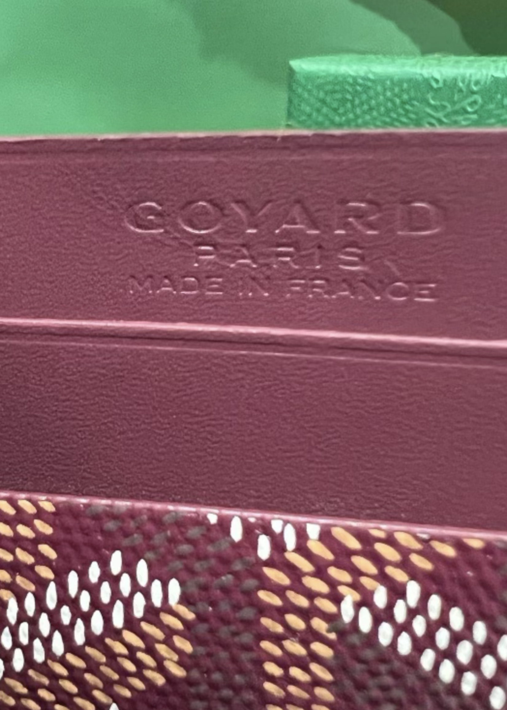 Goyard SOLD - Goyard Saint-Sulpice Card Wallet