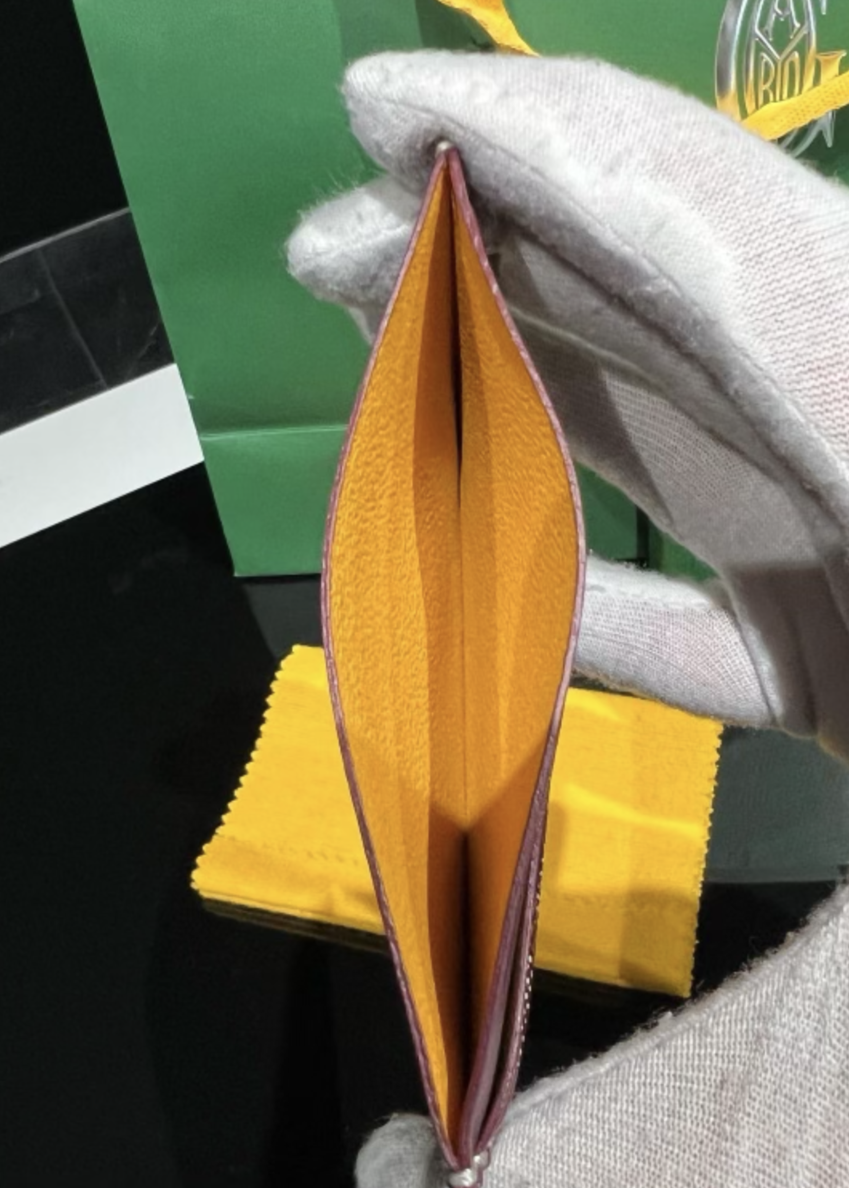 Goyard SOLD - Goyard Saint-Sulpice Card Wallet