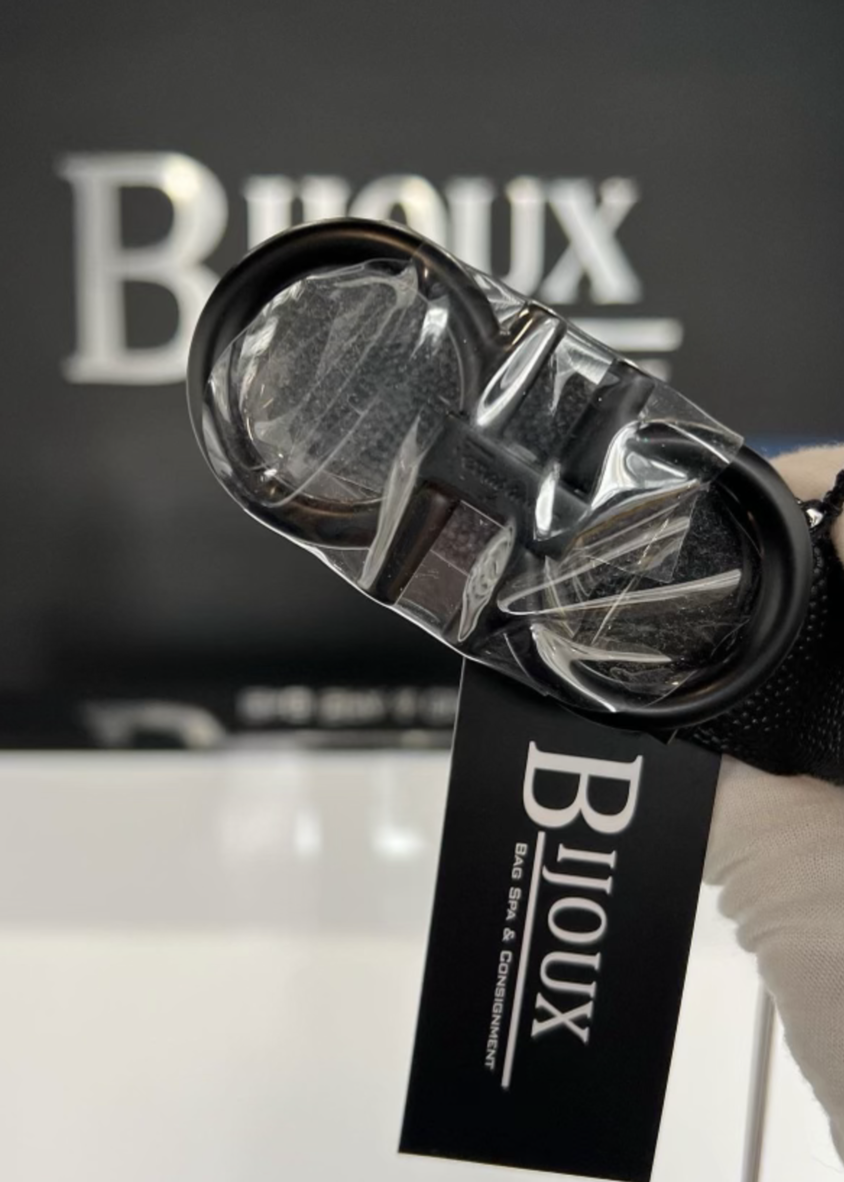 Salvatore Ferragamo Salvatore Ferragamo Reversible Black/Brown Belt 100