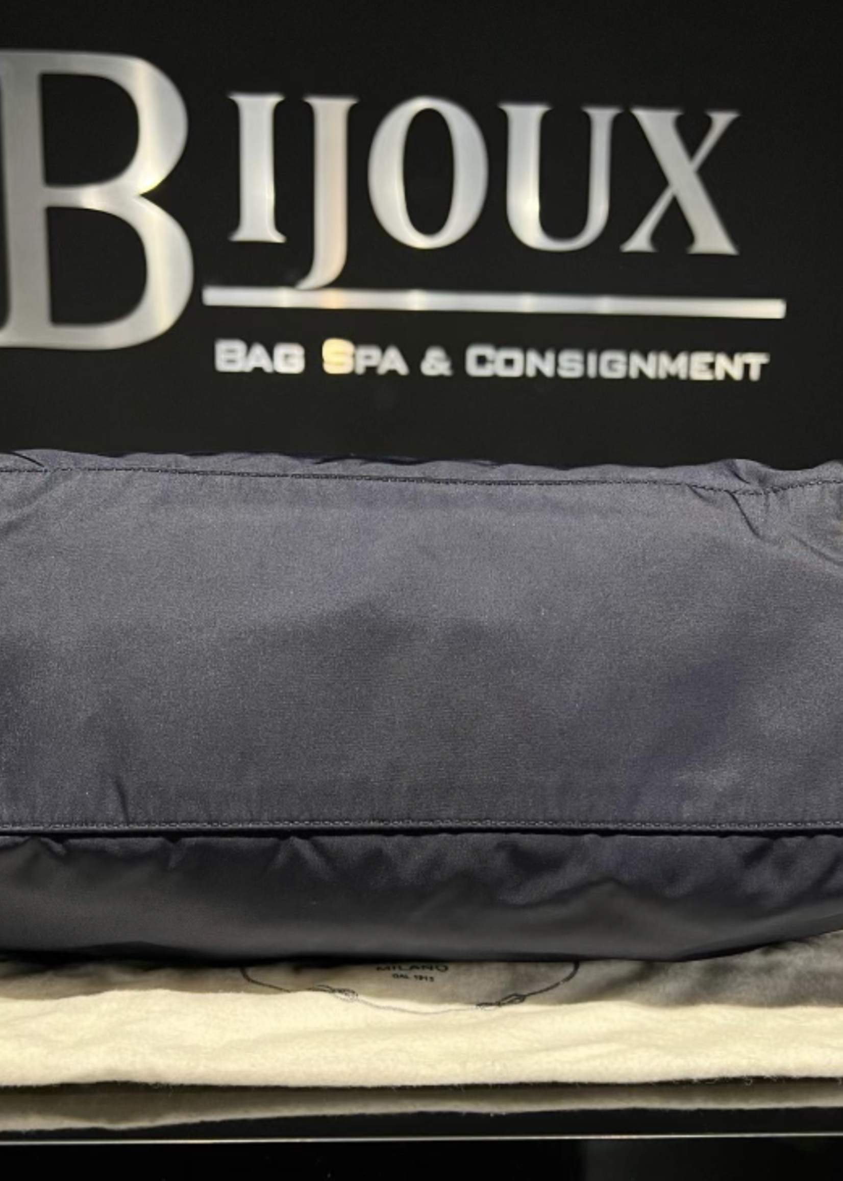 Prada SOLD - Prada Nylon Tessuto Saffiano Nylon Tote