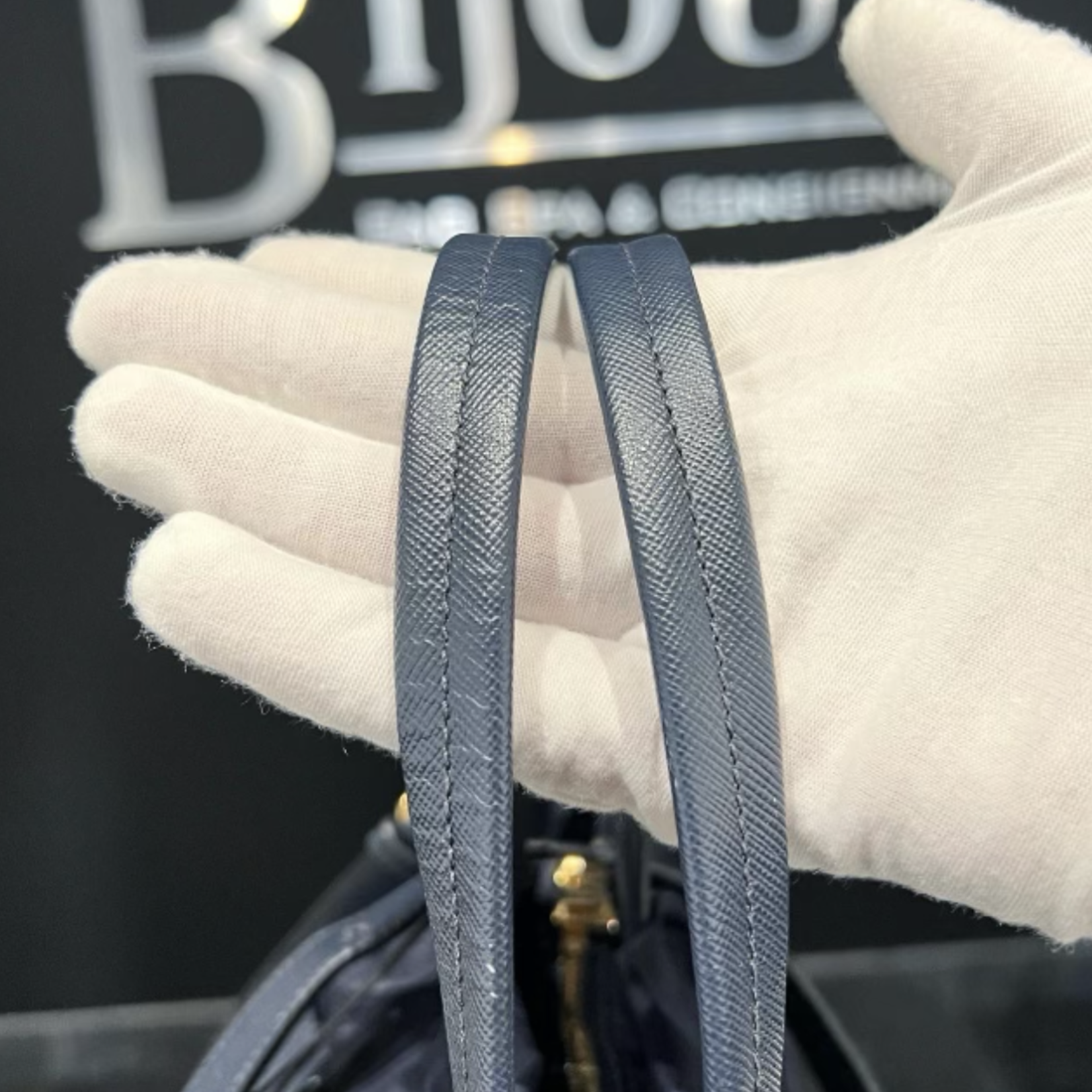 Prada SOLD - Prada Nylon Tessuto Saffiano Nylon Tote
