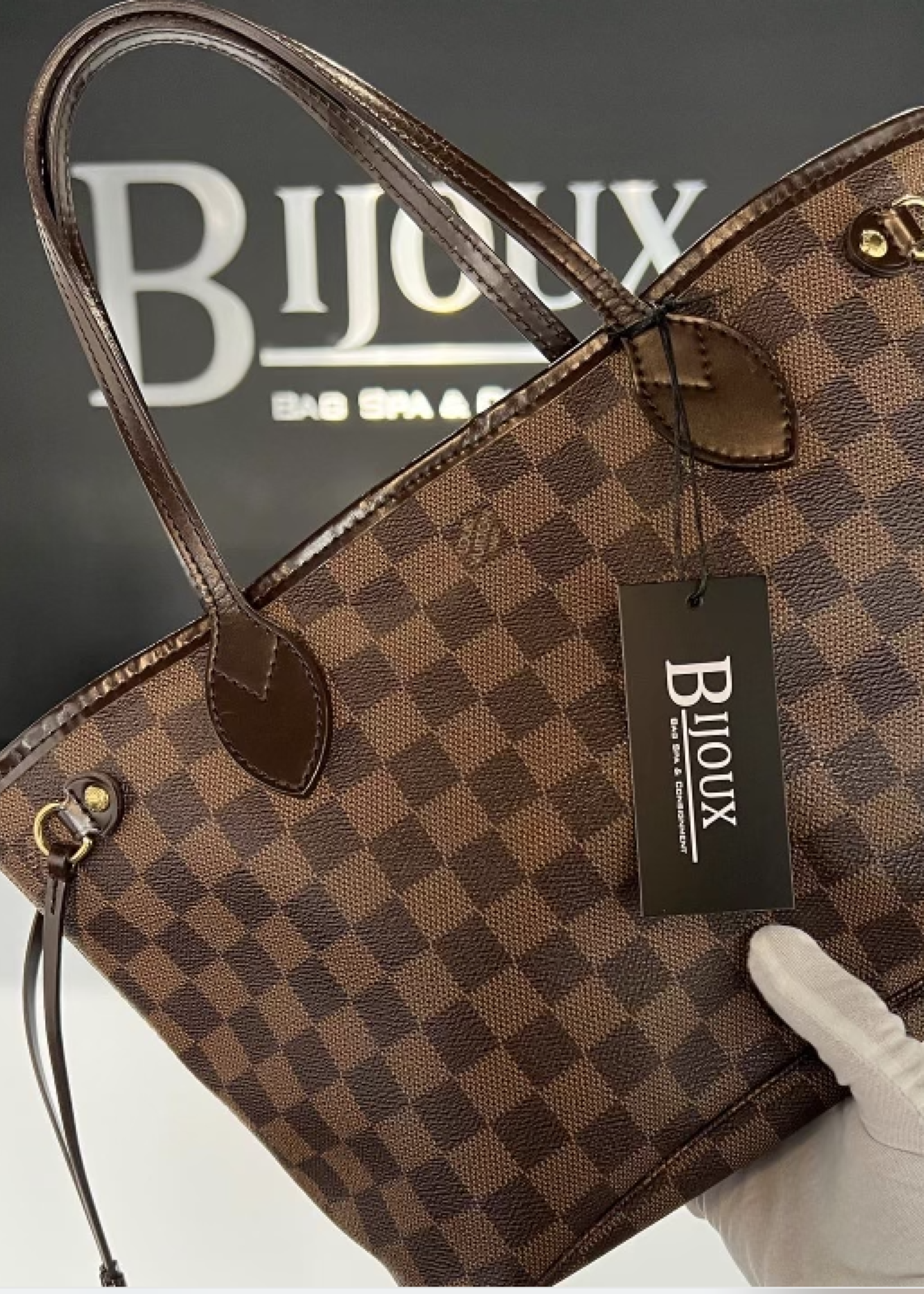 Louis Vuitton SOLD - Louis Vuitton Neverfull Damier Ebene