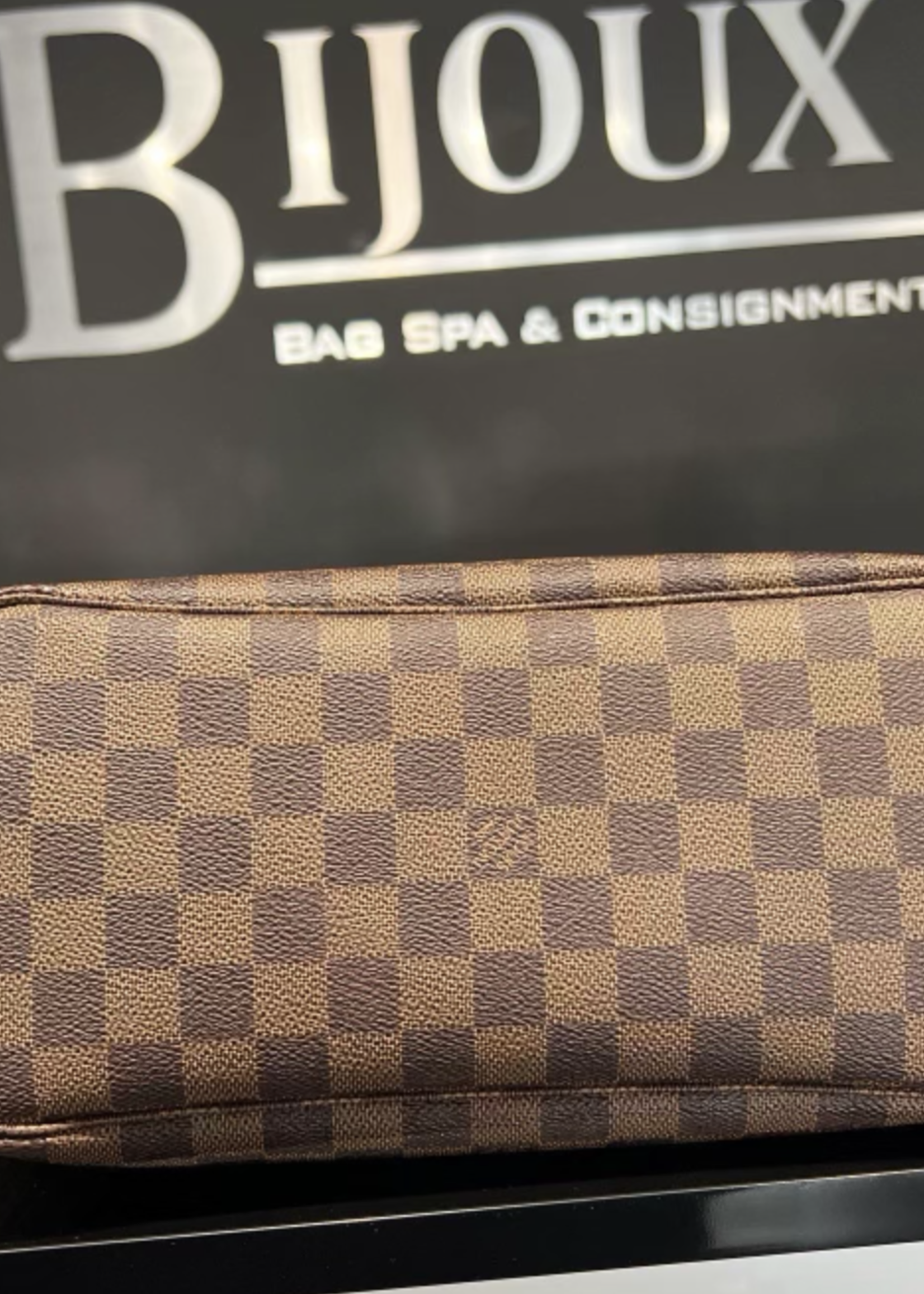 Louis Vuitton Neverfull Damier Ebene - Bijoux Bag Spa & Consignment