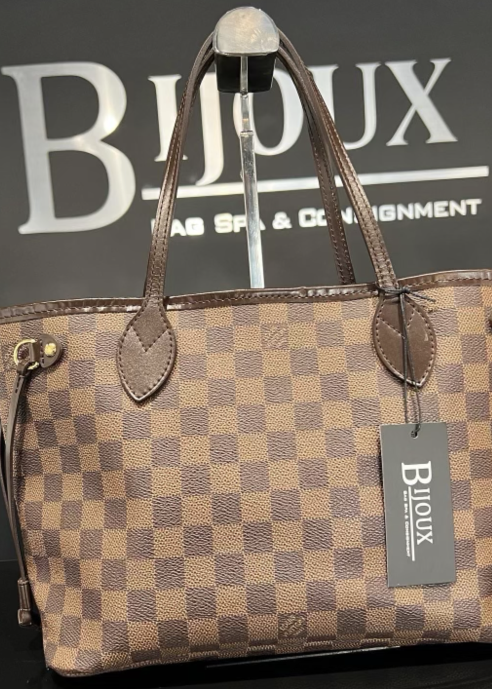 Louis Vuitton Neverfull Damier Ebene - Bijoux Bag Spa & Consignment