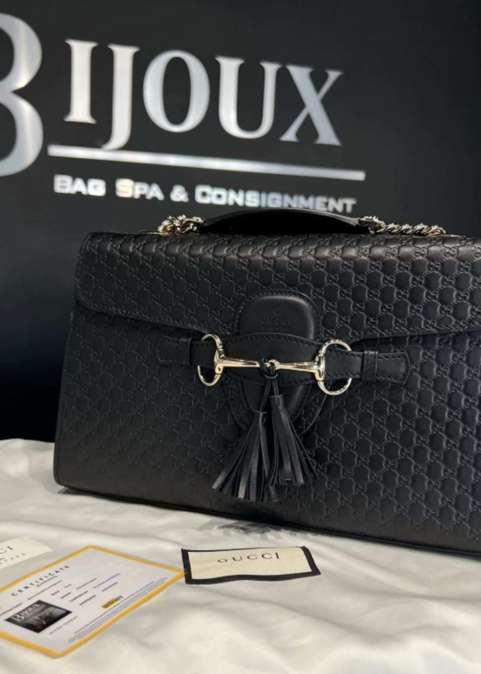 Gucci SOLD - Gucci Emily Guccissima Shoulder Bag