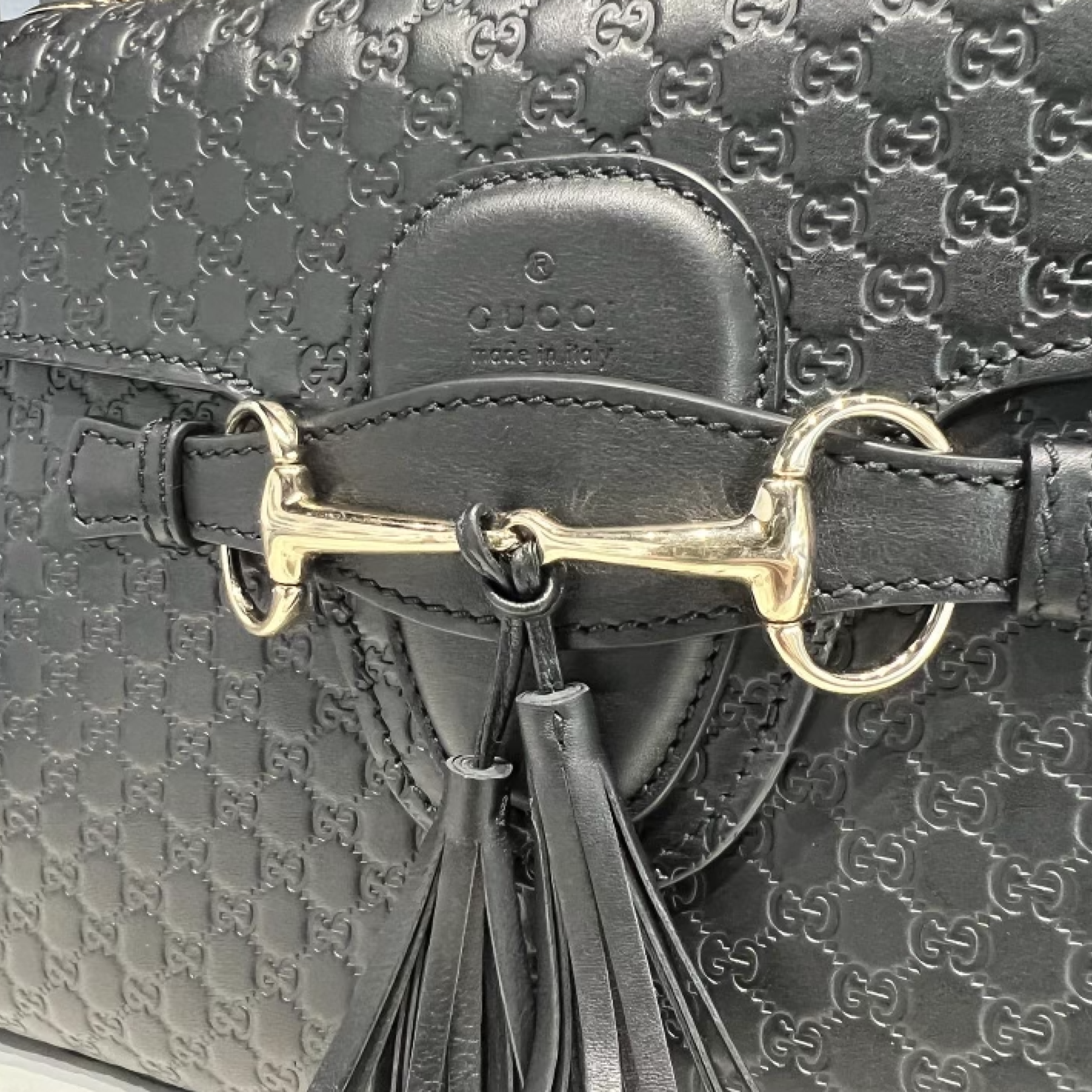 Gucci SOLD - Gucci Emily Guccissima Shoulder Bag