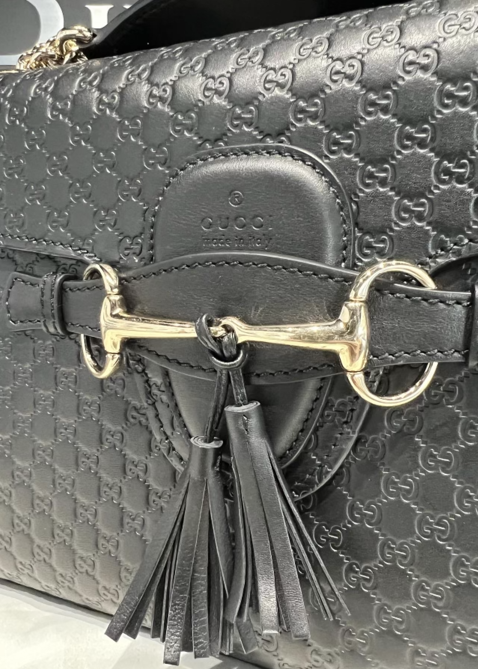 Gucci SOLD - Gucci Emily Guccissima Shoulder Bag