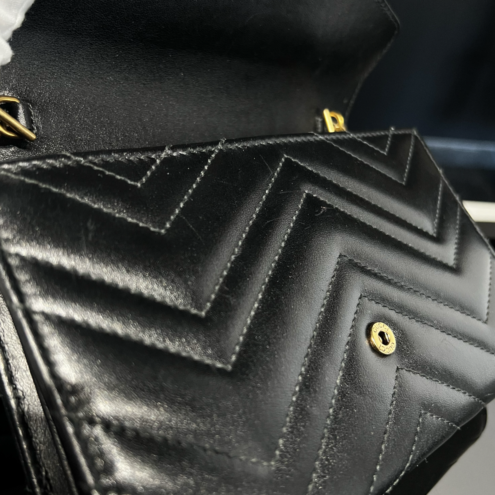 Gucci SOLD - Gucci Marmont Wallet on Chain
