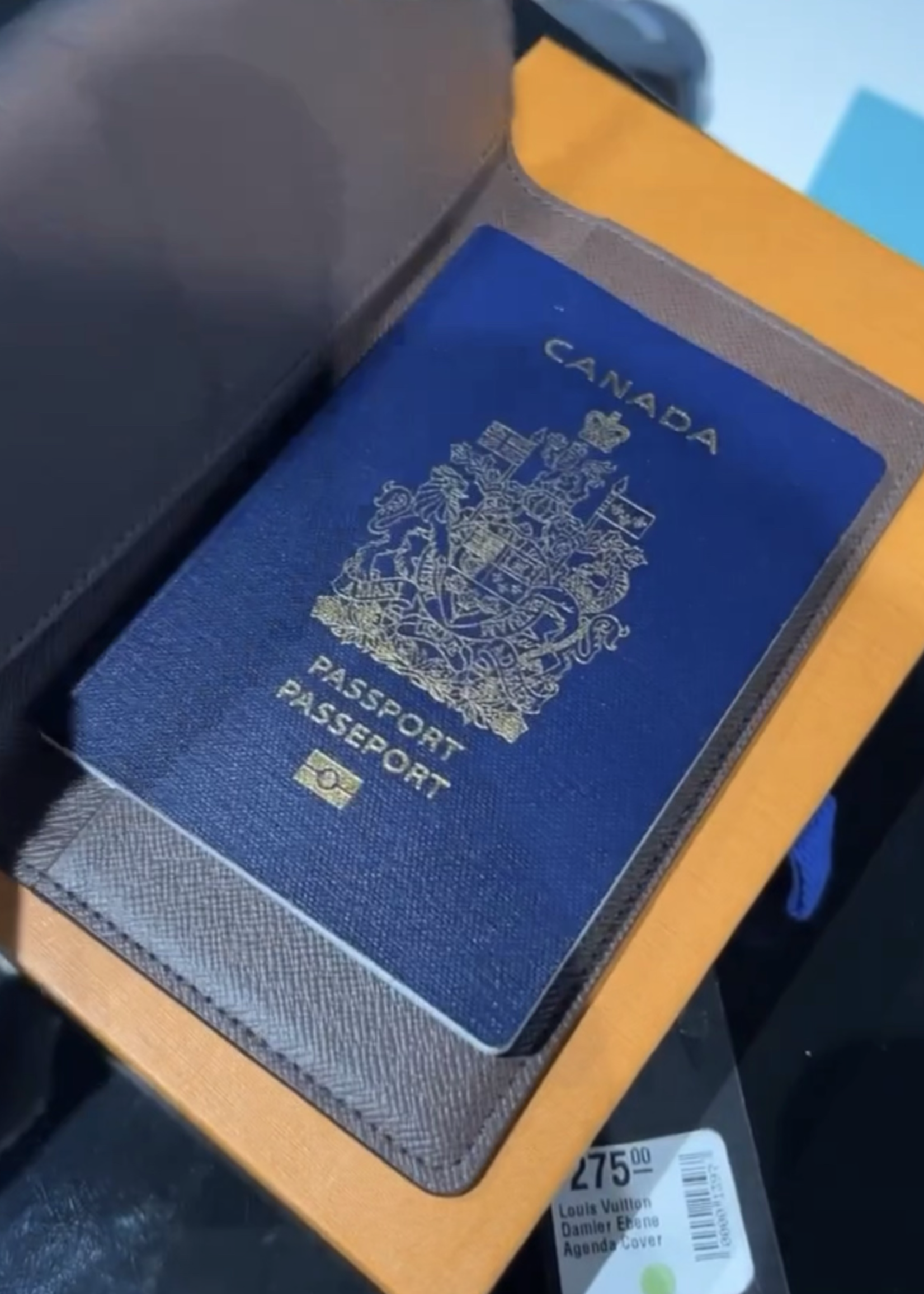 Louis Vuitton SOLD - Louis Vuitton Damier Ebene Agenda Cover