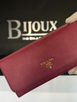 Prada SOLD - Prada Large Saffiano Leather Wallet