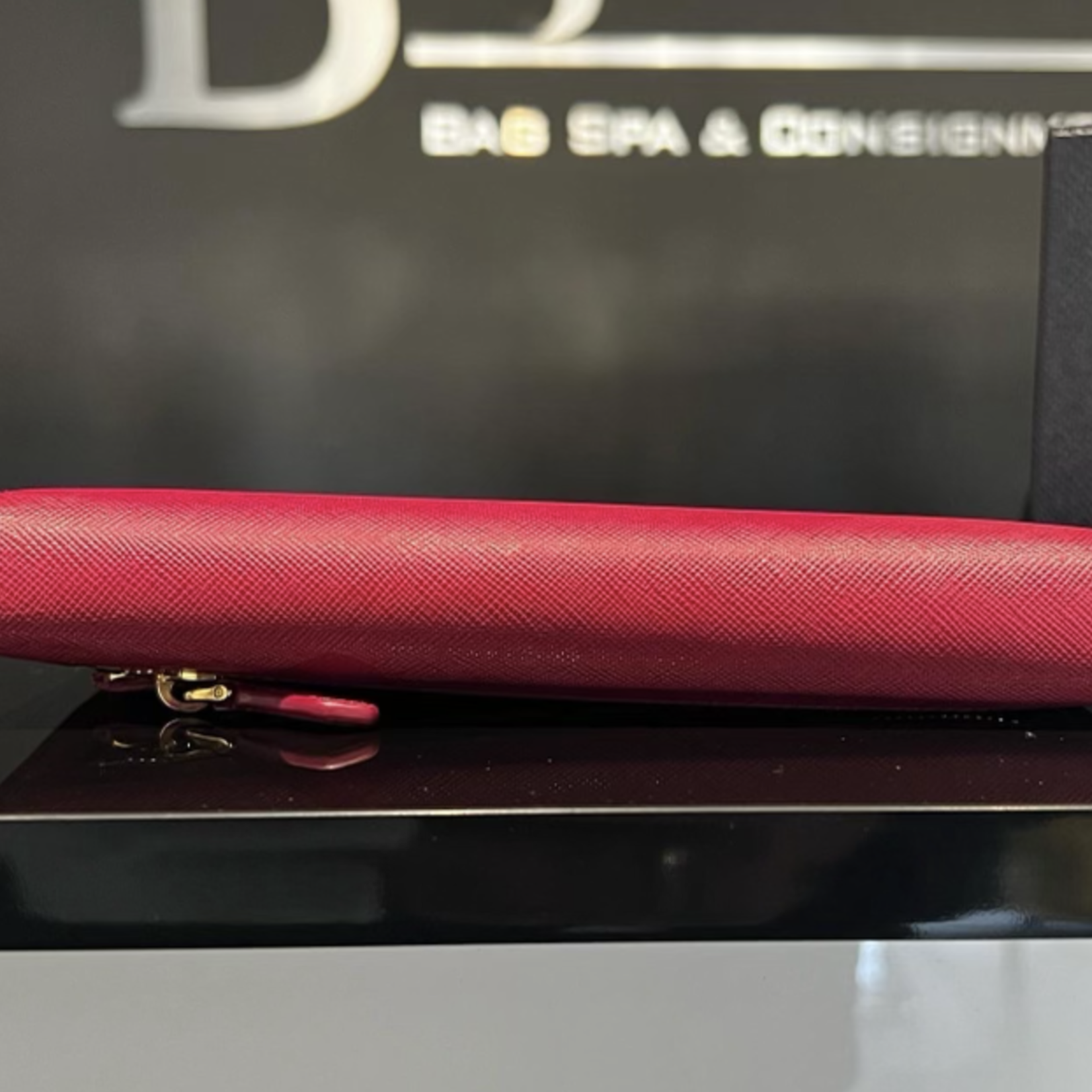Prada SOLD - Prada Large Saffiano Leather Wallet