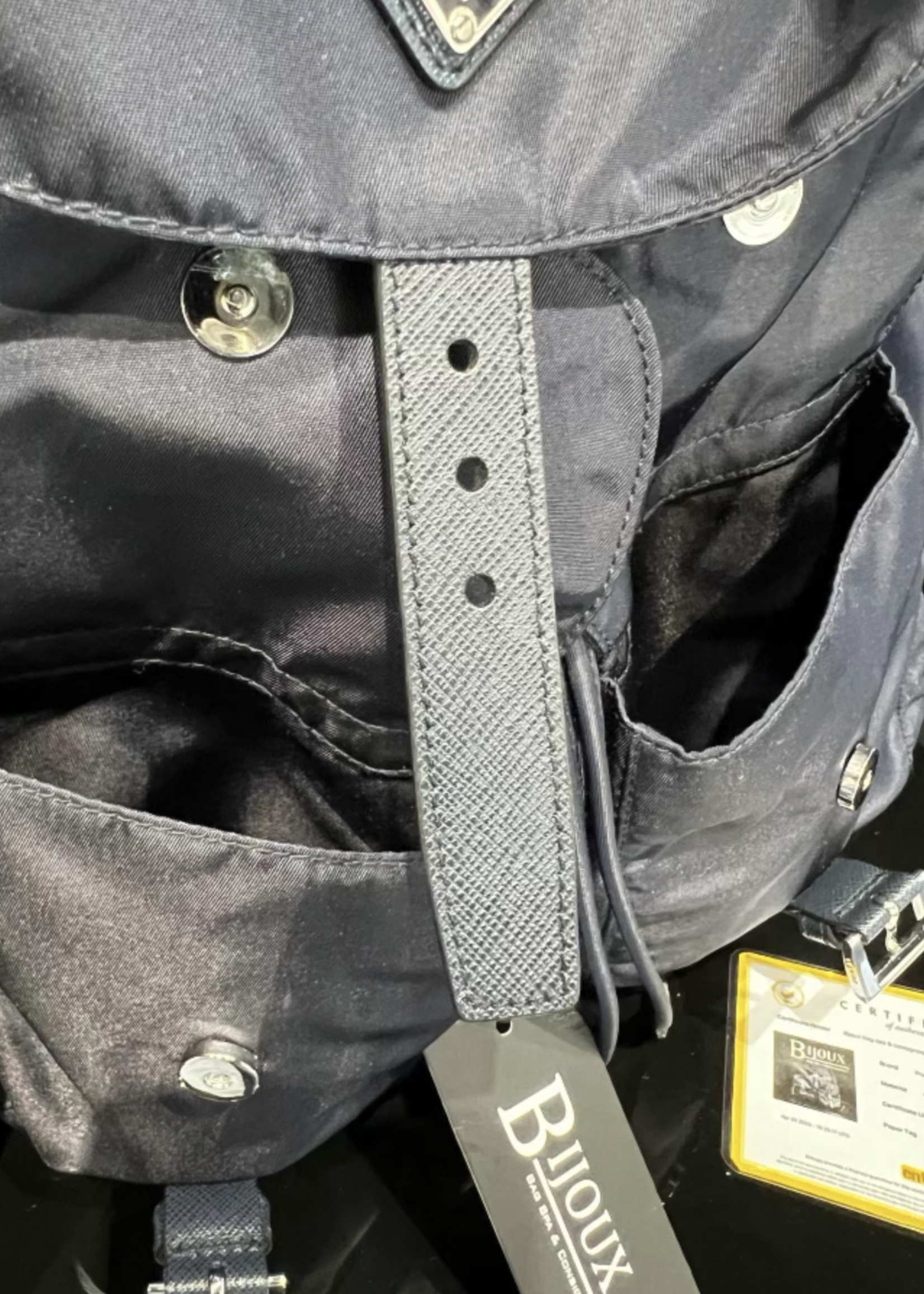 Prada SOLD - Prada Re-Nylon Backpack (Navy)