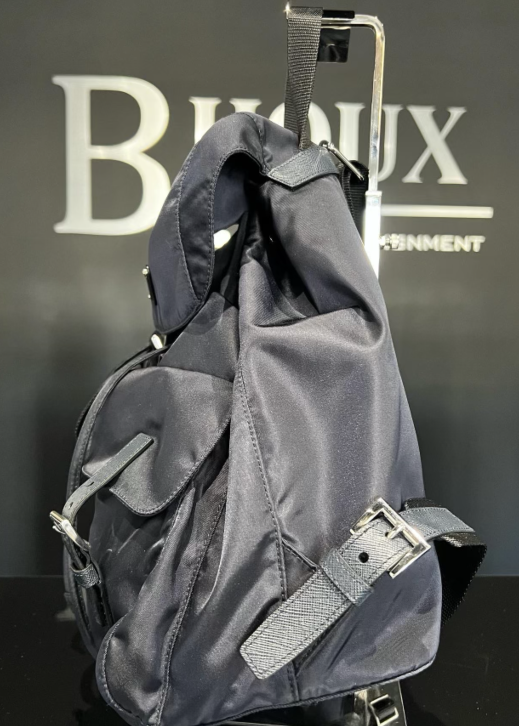 Prada SOLD - Prada Re-Nylon Backpack (Navy)