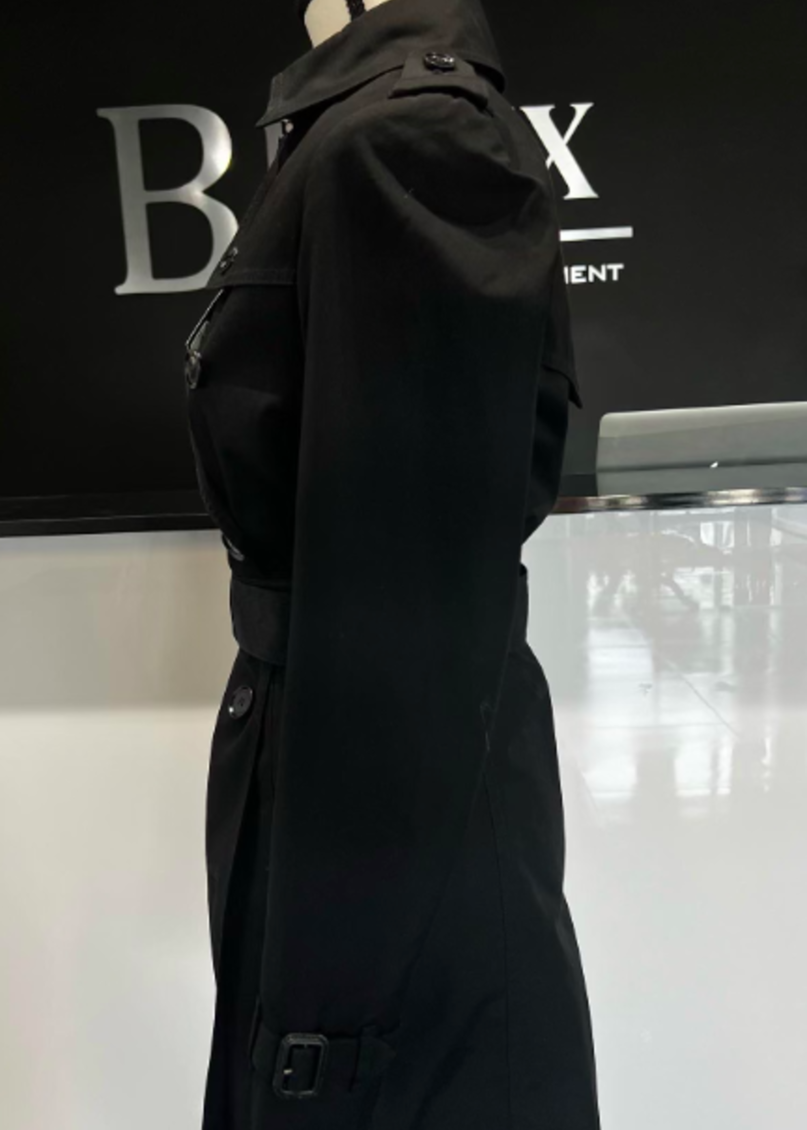 Burberry SOLD - Burberry Trench Coat (Black)