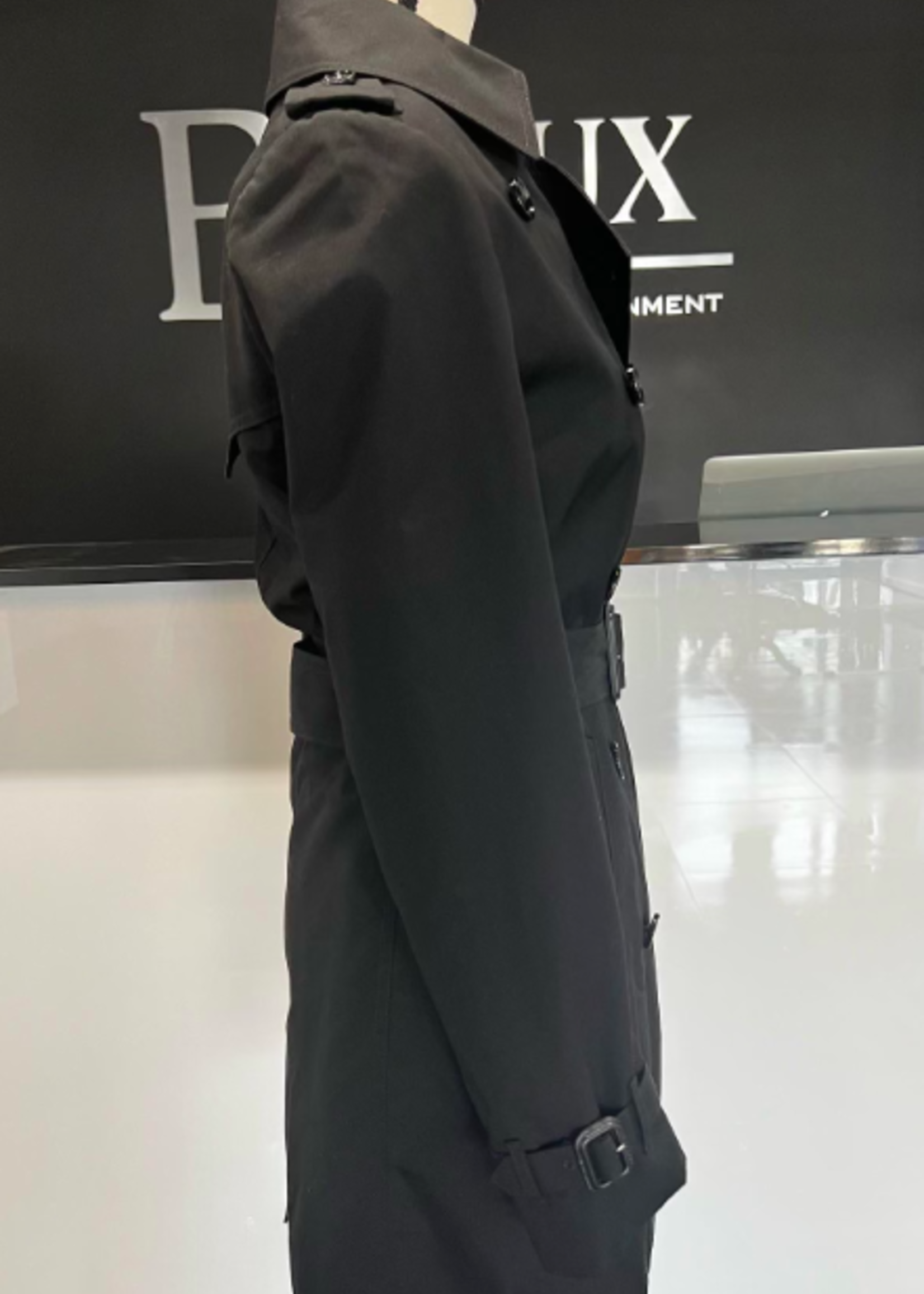 Burberry SOLD - Burberry Trench Coat (Black)