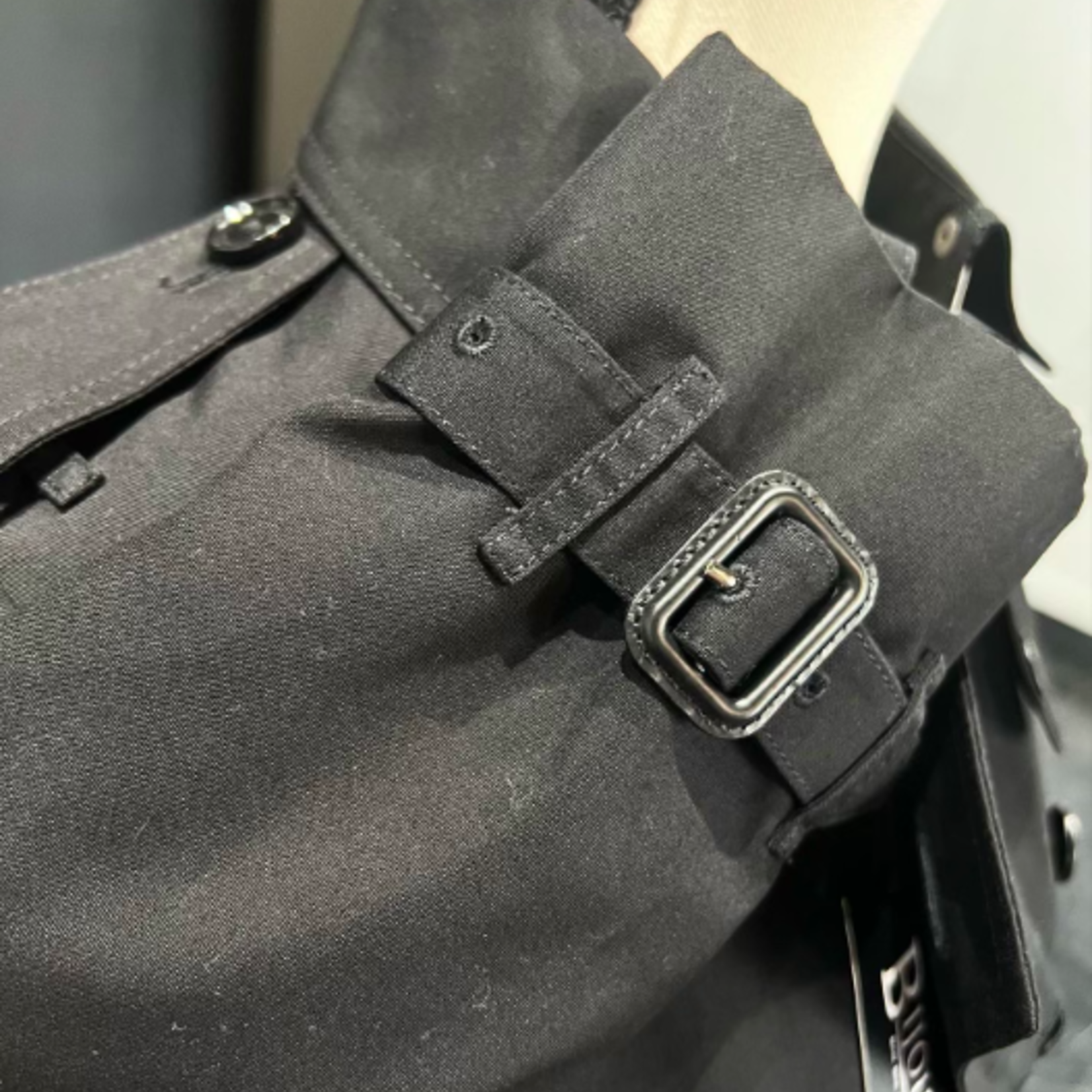 Burberry SOLD - Burberry Trench Coat (Black)