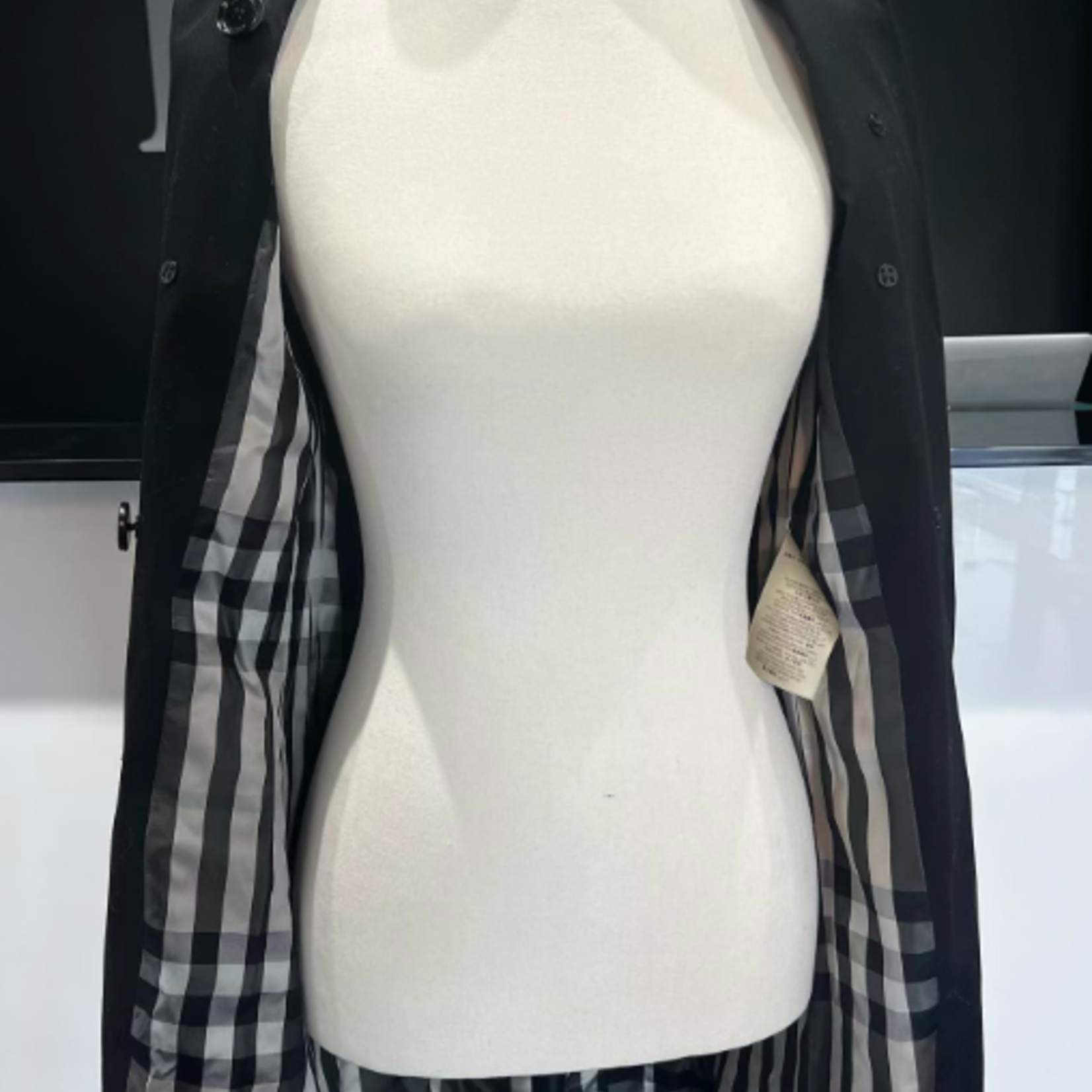 Burberry SOLD - Burberry Trench Coat (Black)