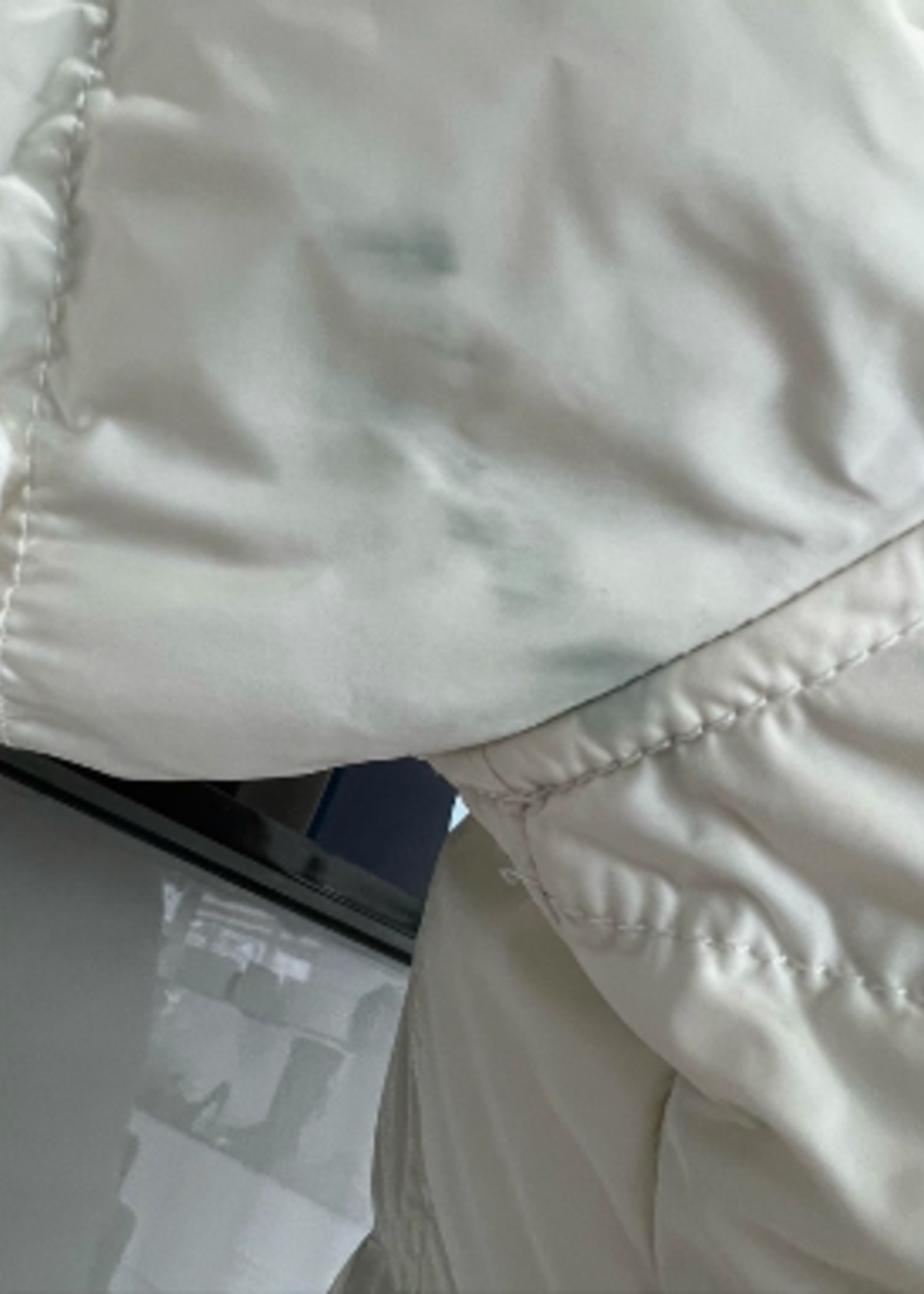 Prada Prada Milano Cream Down Quilted Coat